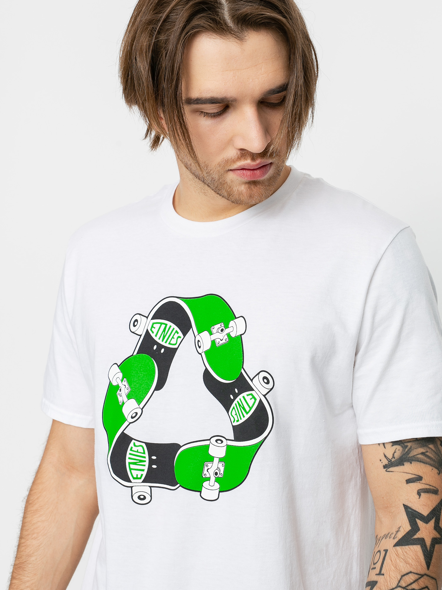 T-shirt Etnies Recycle Sk8 (white)