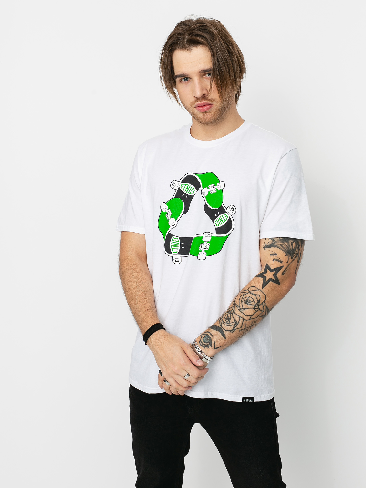 T-shirt Etnies Recycle Sk8 (white)