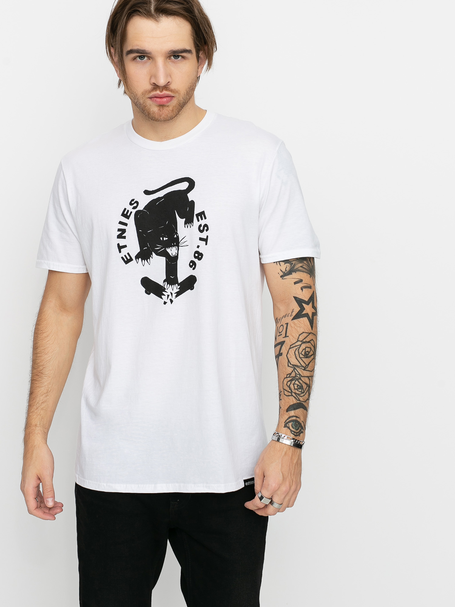 T-shirt Etnies Big Cat (white)