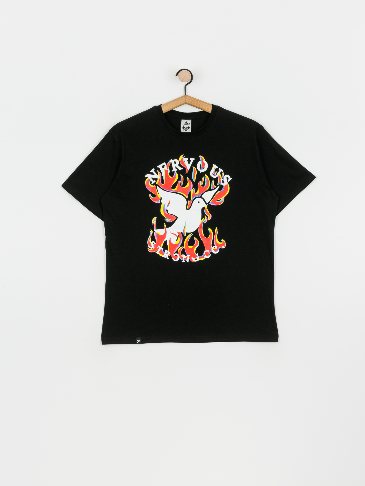 T-shirt Nervous Fire (black)