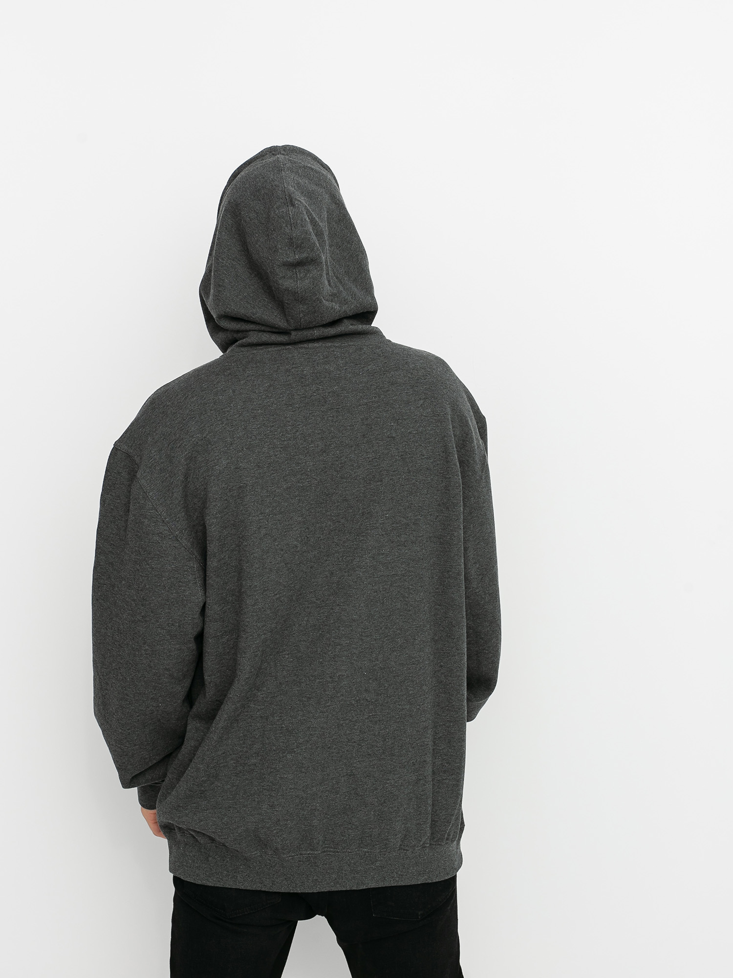 Bluza z kapturem Etnies Doomed HD (charcoal/heather)