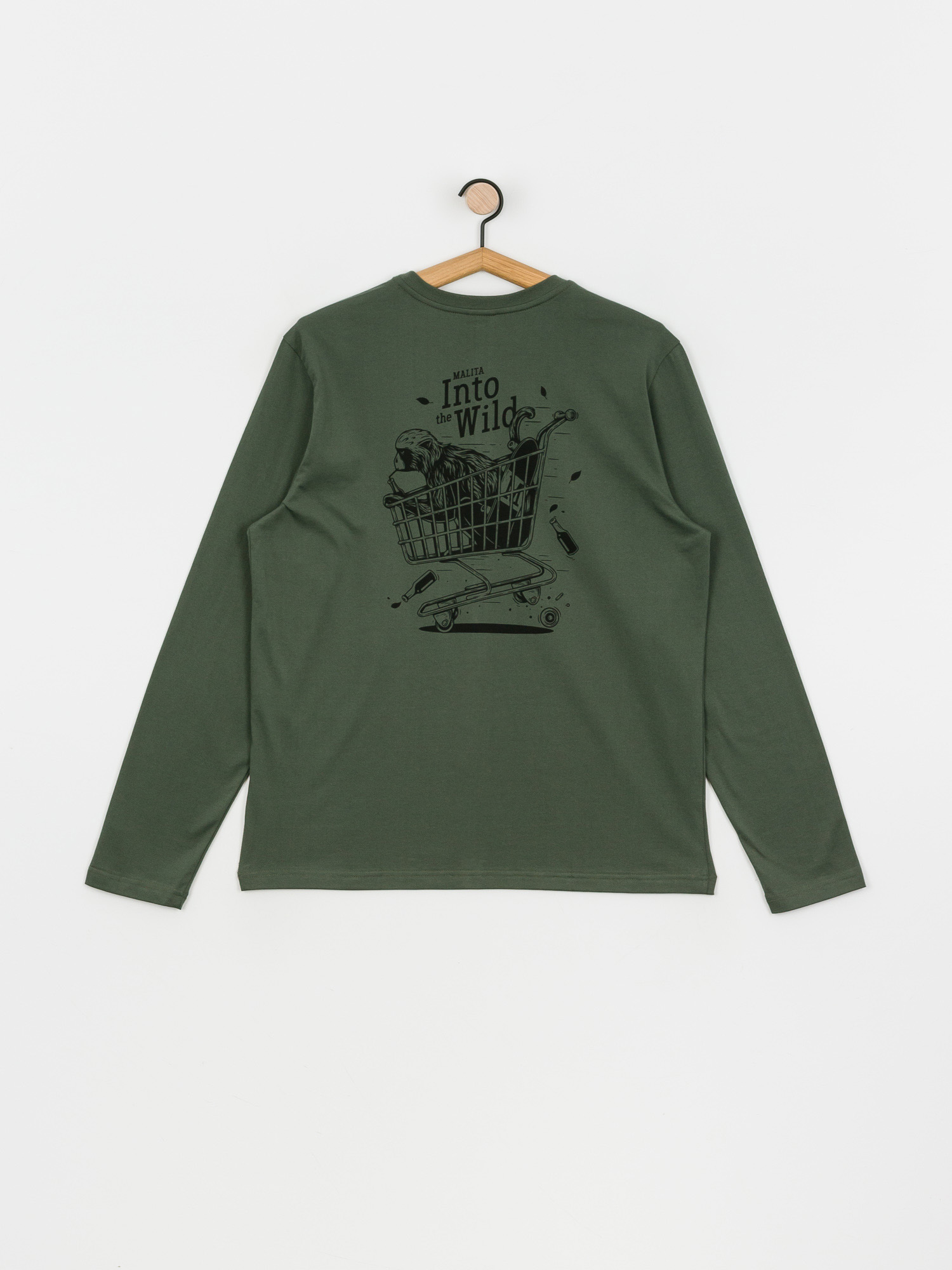 Longsleeve Malita Monkey (wild khaki)