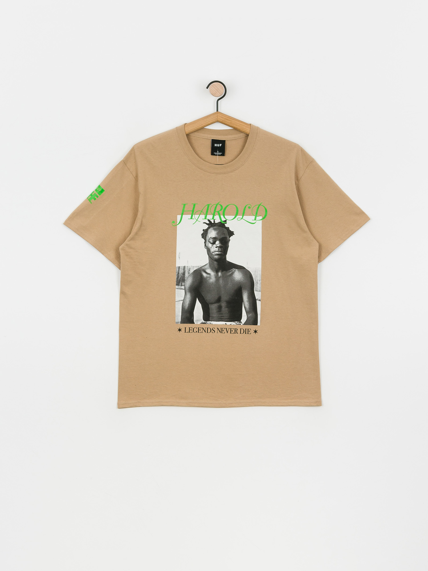 T-shirt HUF X Harold Legend (sand)