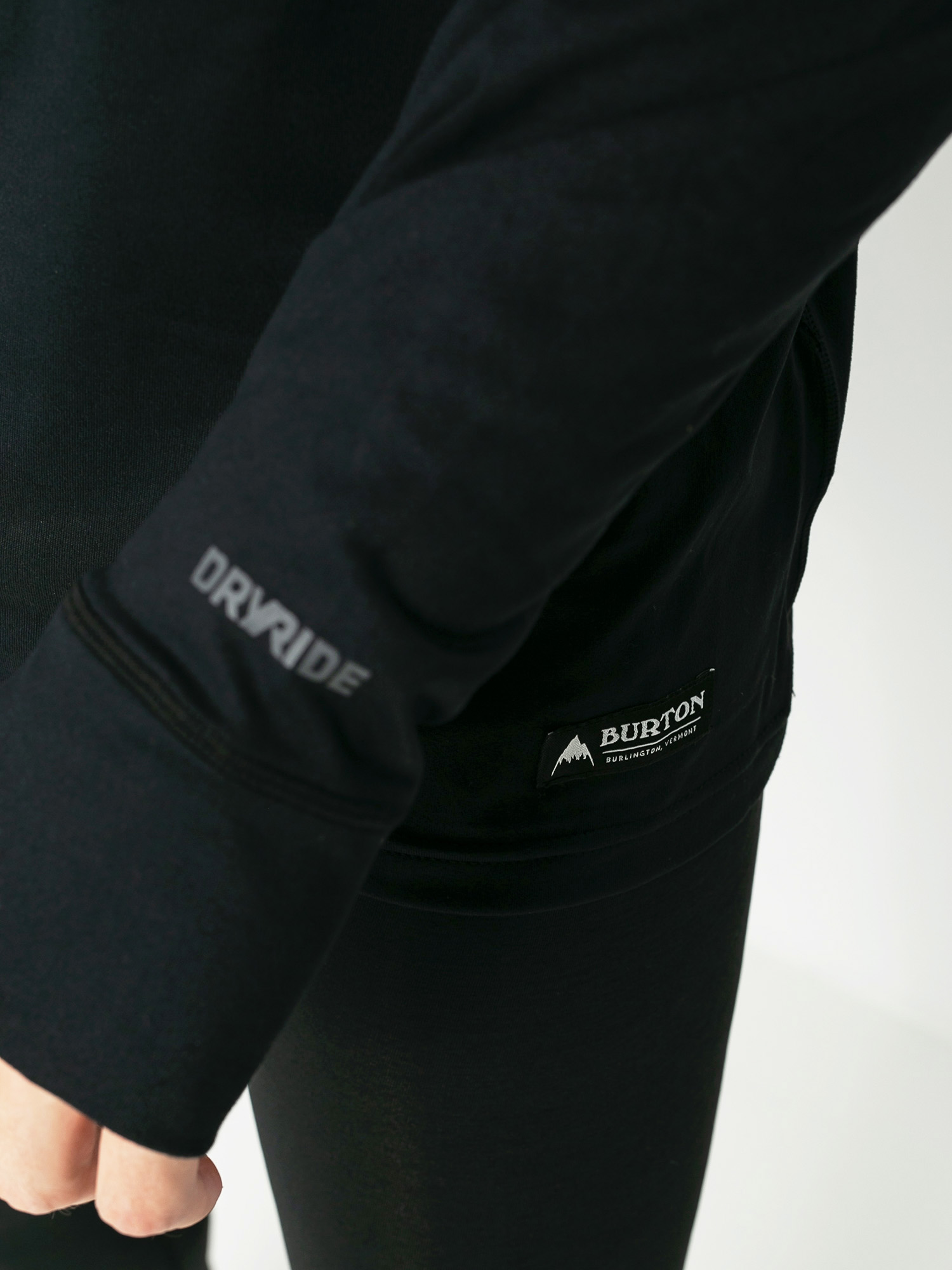 Męski Longsleeve aktywny Burton Midweight Base Layer Crew (true black)