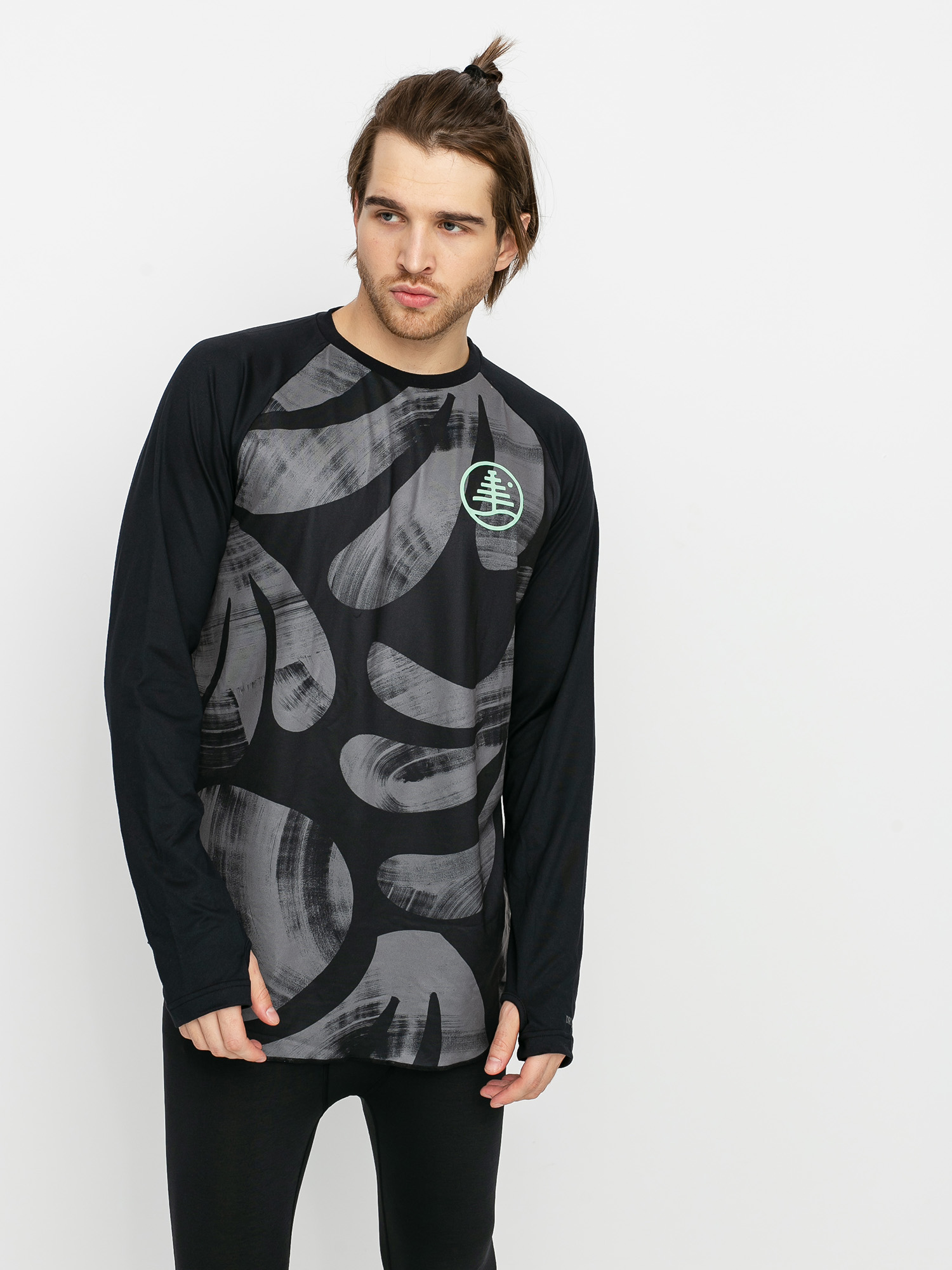 Męski Longsleeve aktywny Burton Roadie Base Layer Tech (ty williams camo)