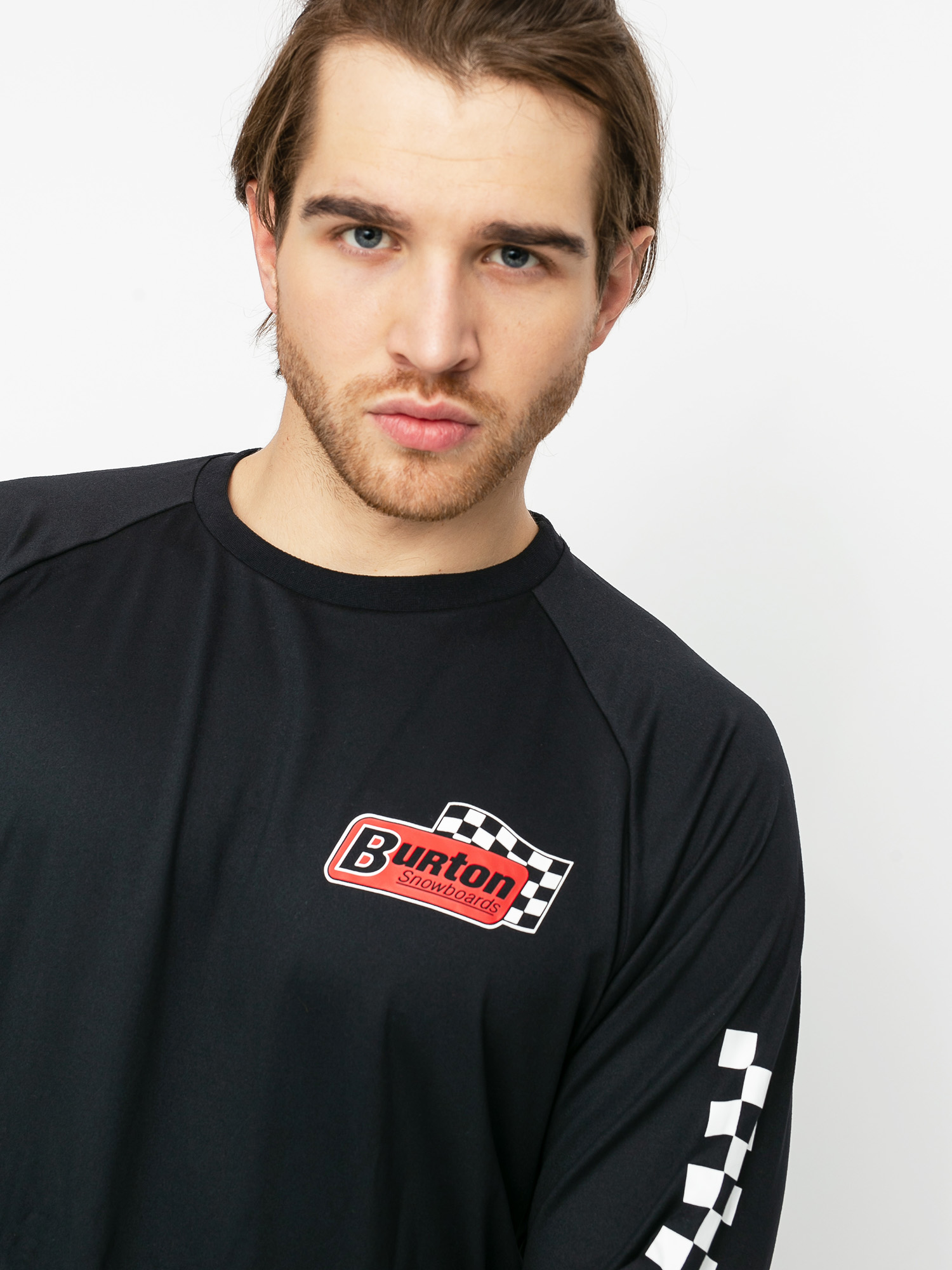 Męski Longsleeve aktywny Burton Roadie Base Layer Tech (true black)