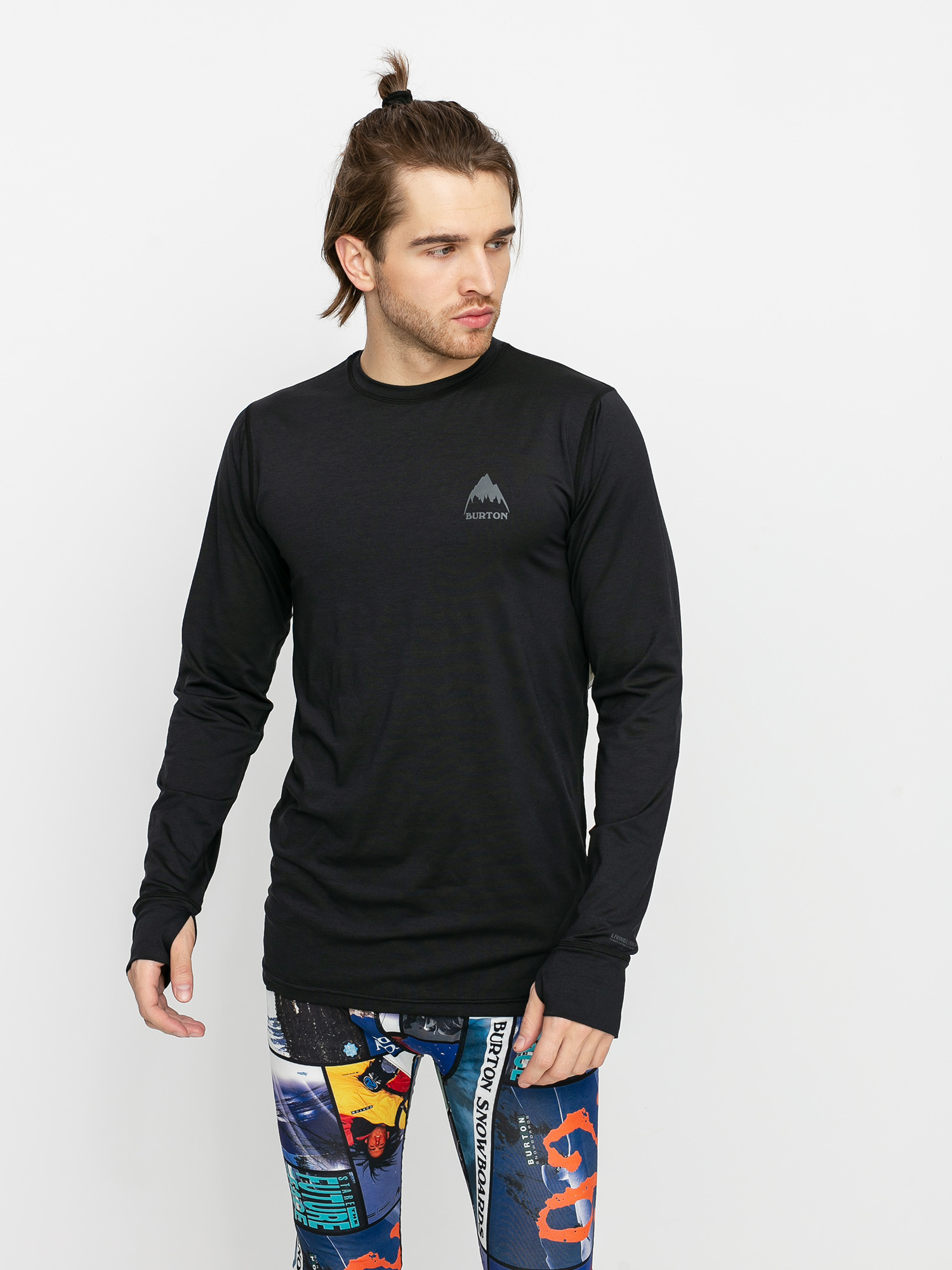 Longsleeve aktywny Burton Lightweight X Base Layer (true black)