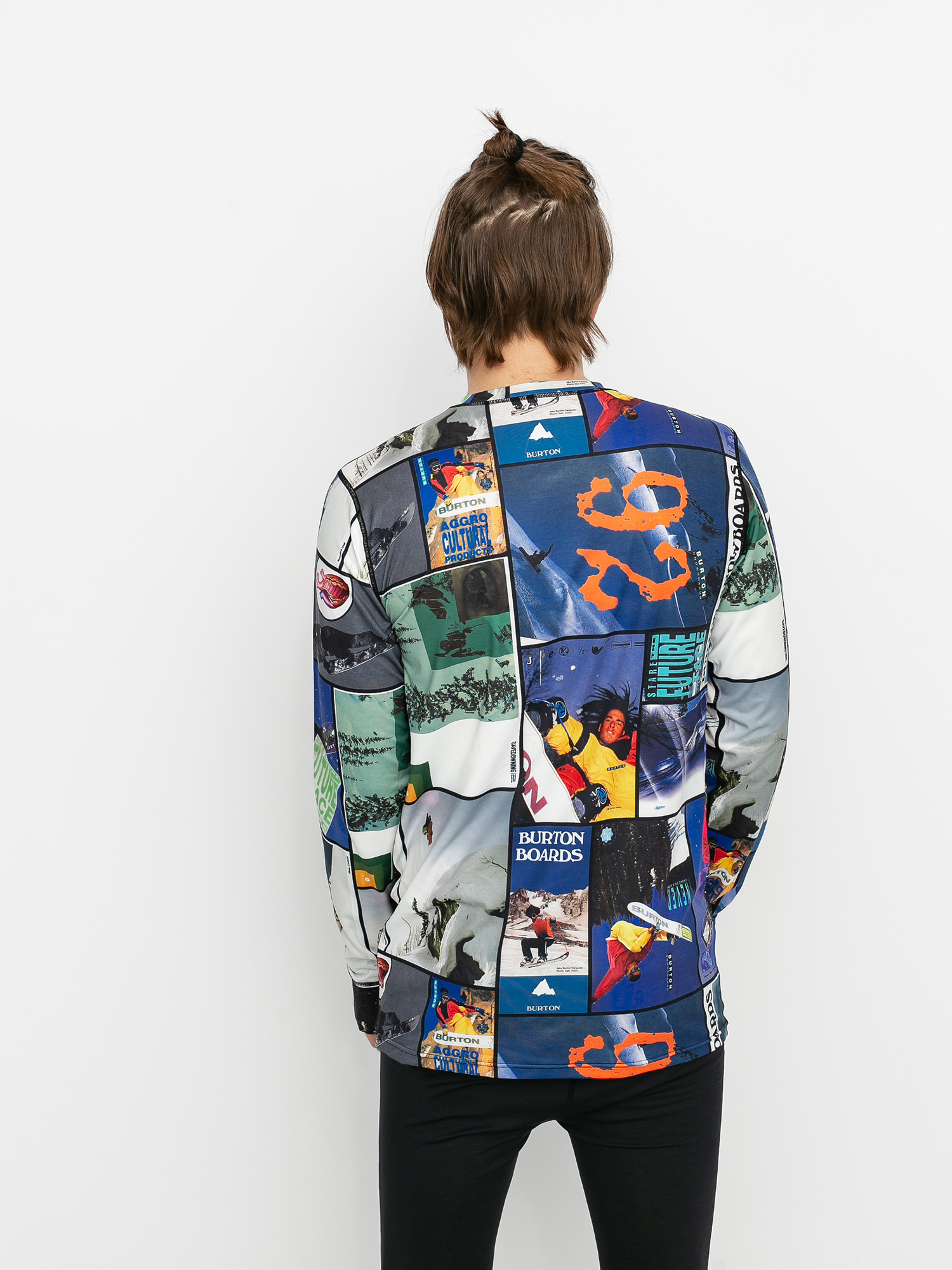 Męski Longsleeve aktywny Burton Lightweight X Base Layer (catalog collage)