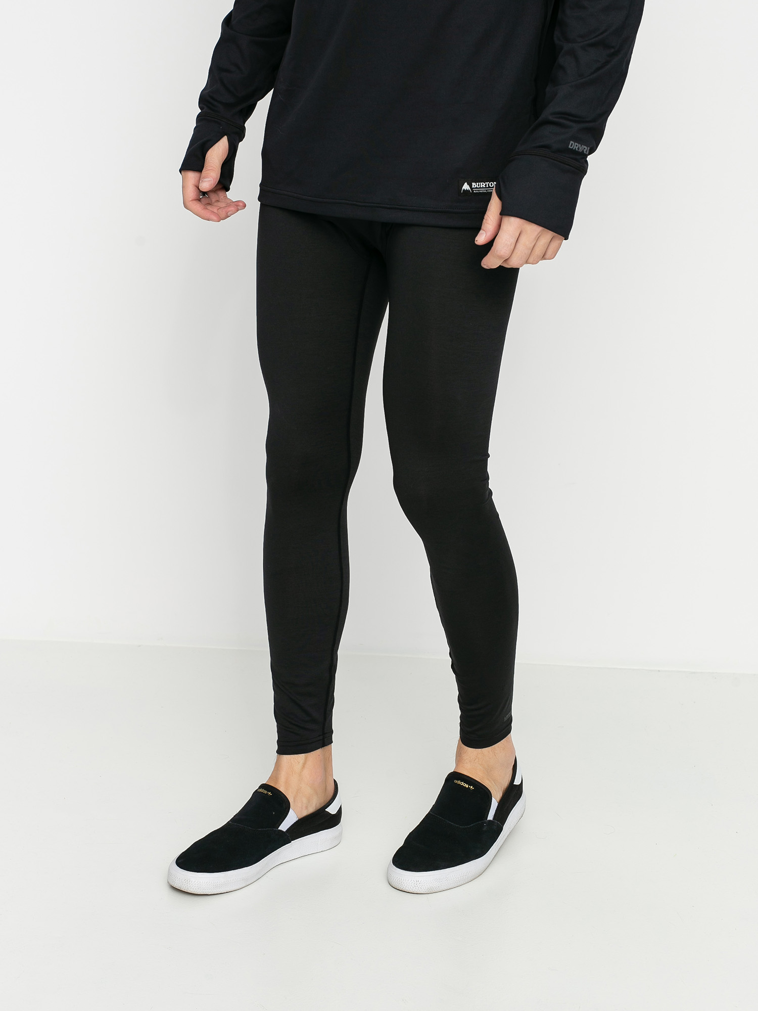 Męskie Legginsy aktywne Burton Lightweight X Base Layer Pant (true black)