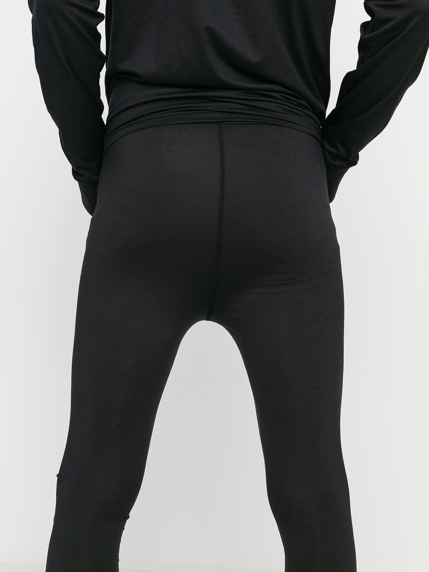 Męskie Legginsy aktywne Burton Lightweight X Base Layer Pant (true black)