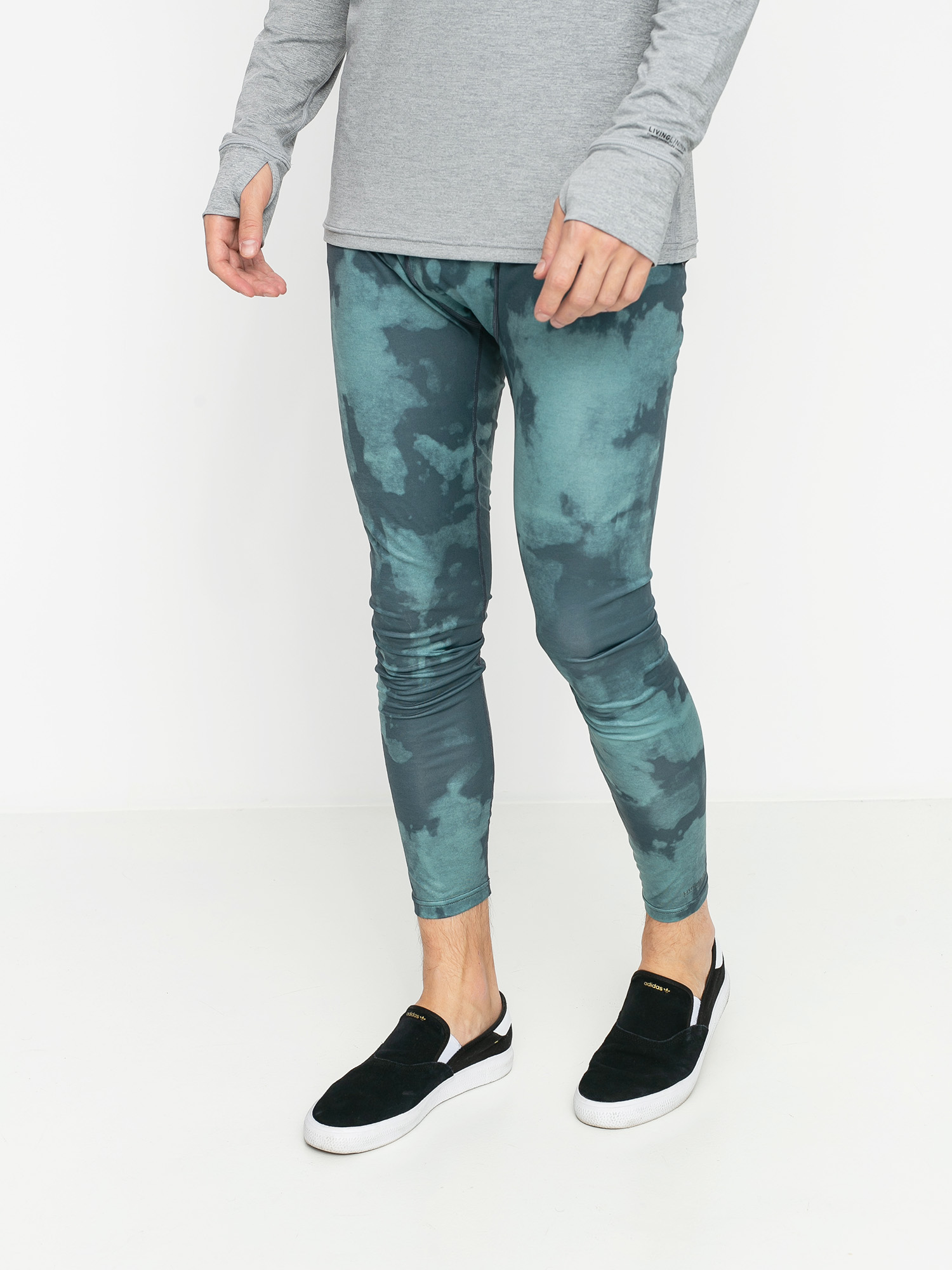 Męskie Legginsy aktywne Burton Lightweight X Base Layer Pant (dark slate resist dye)
