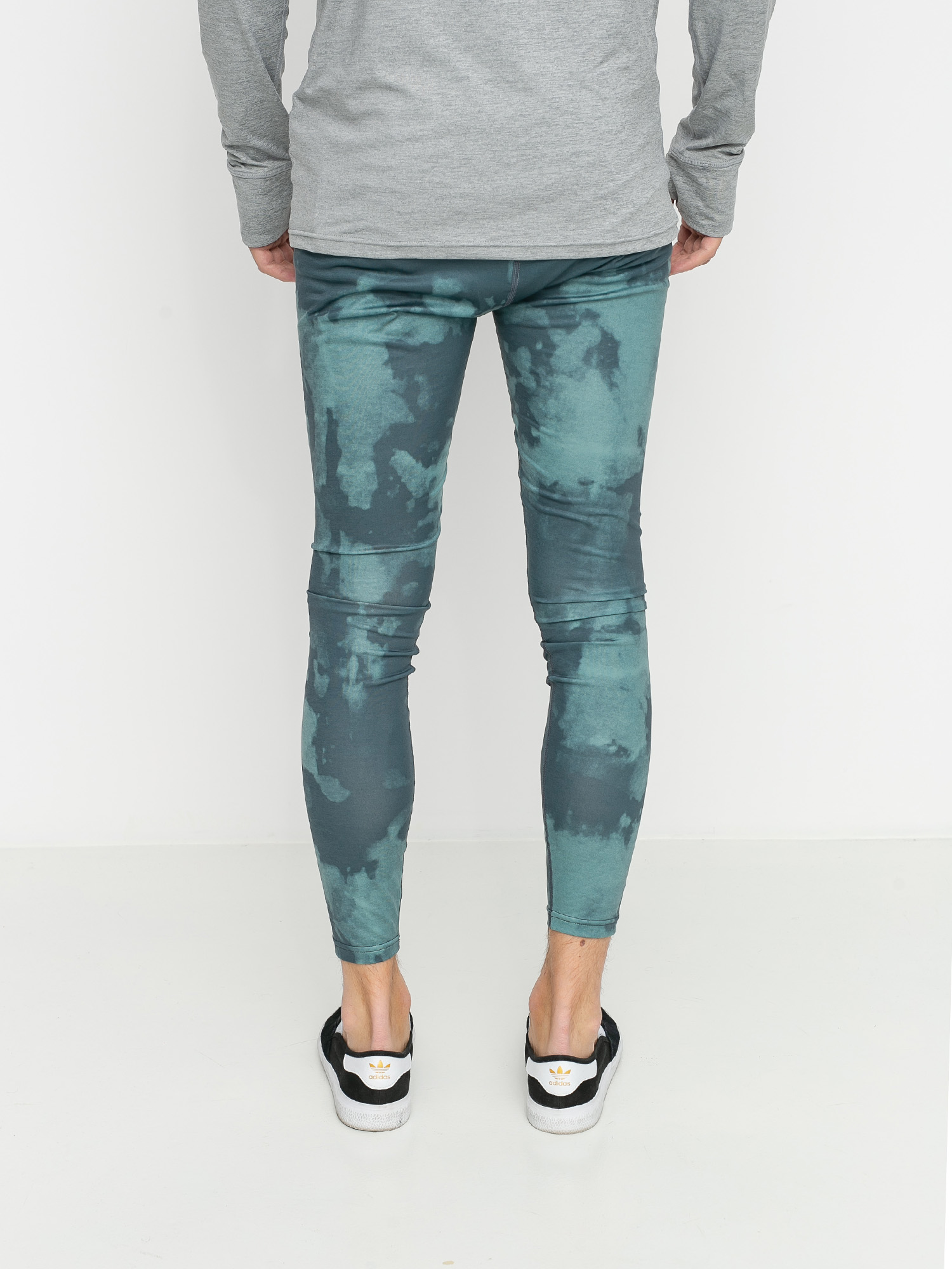 Męskie Legginsy aktywne Burton Lightweight X Base Layer Pant (dark slate resist dye)