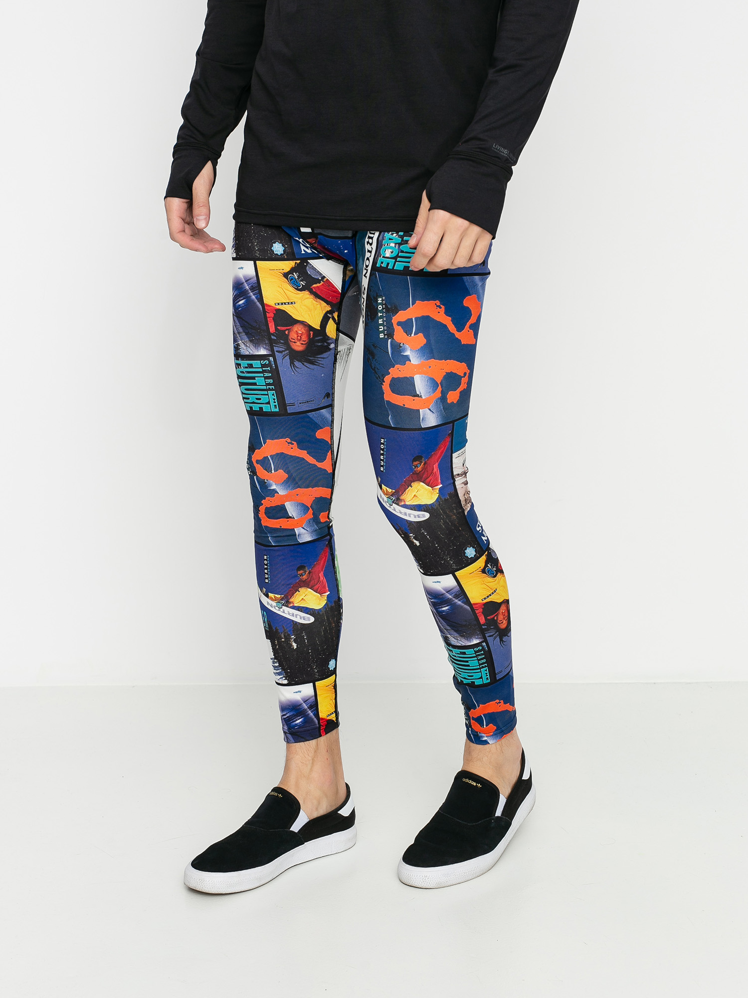 Męskie Legginsy aktywne Burton Lightweight X Base Layer Pant (catalog collage)