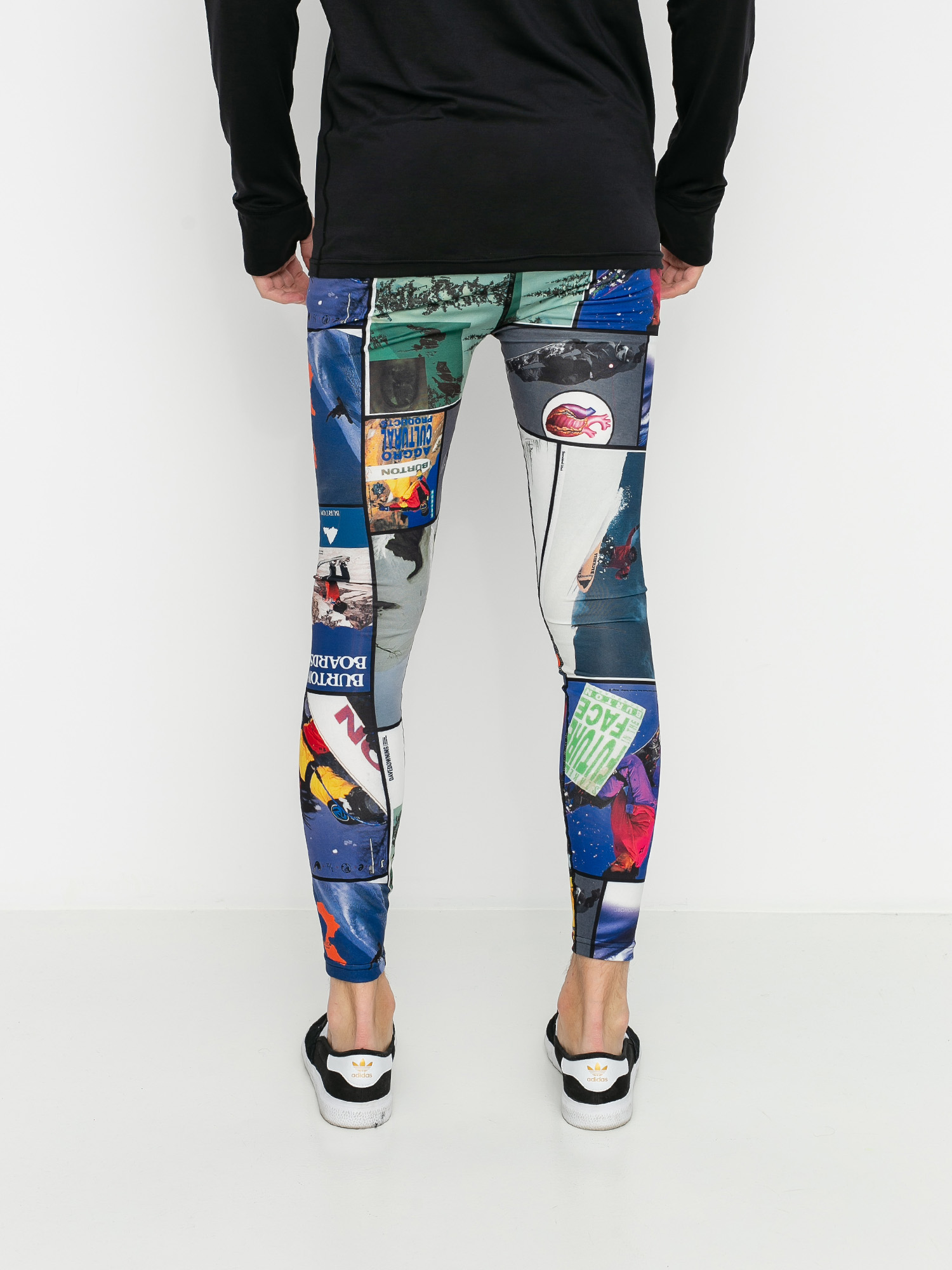 Męskie Legginsy aktywne Burton Lightweight X Base Layer Pant (catalog collage)