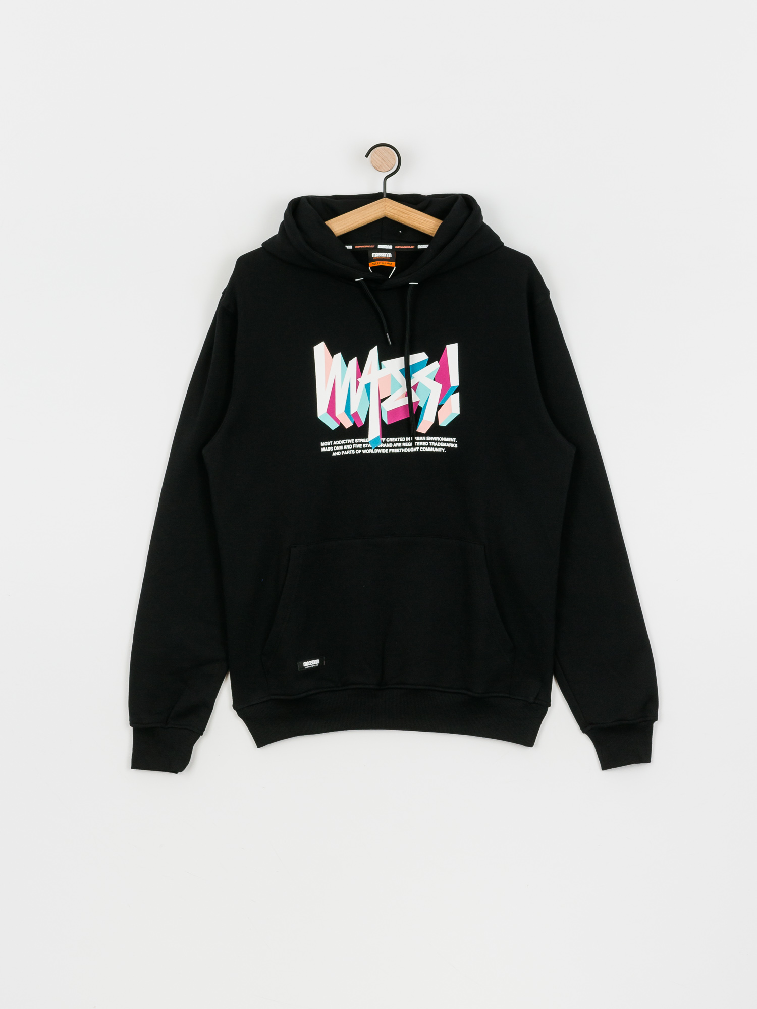 Bluza z kapturem MassDnm Escape HD (black)