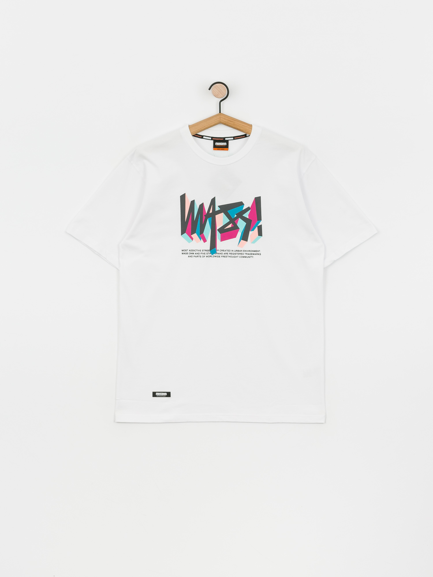 T-shirt MassDnm Escape (white)