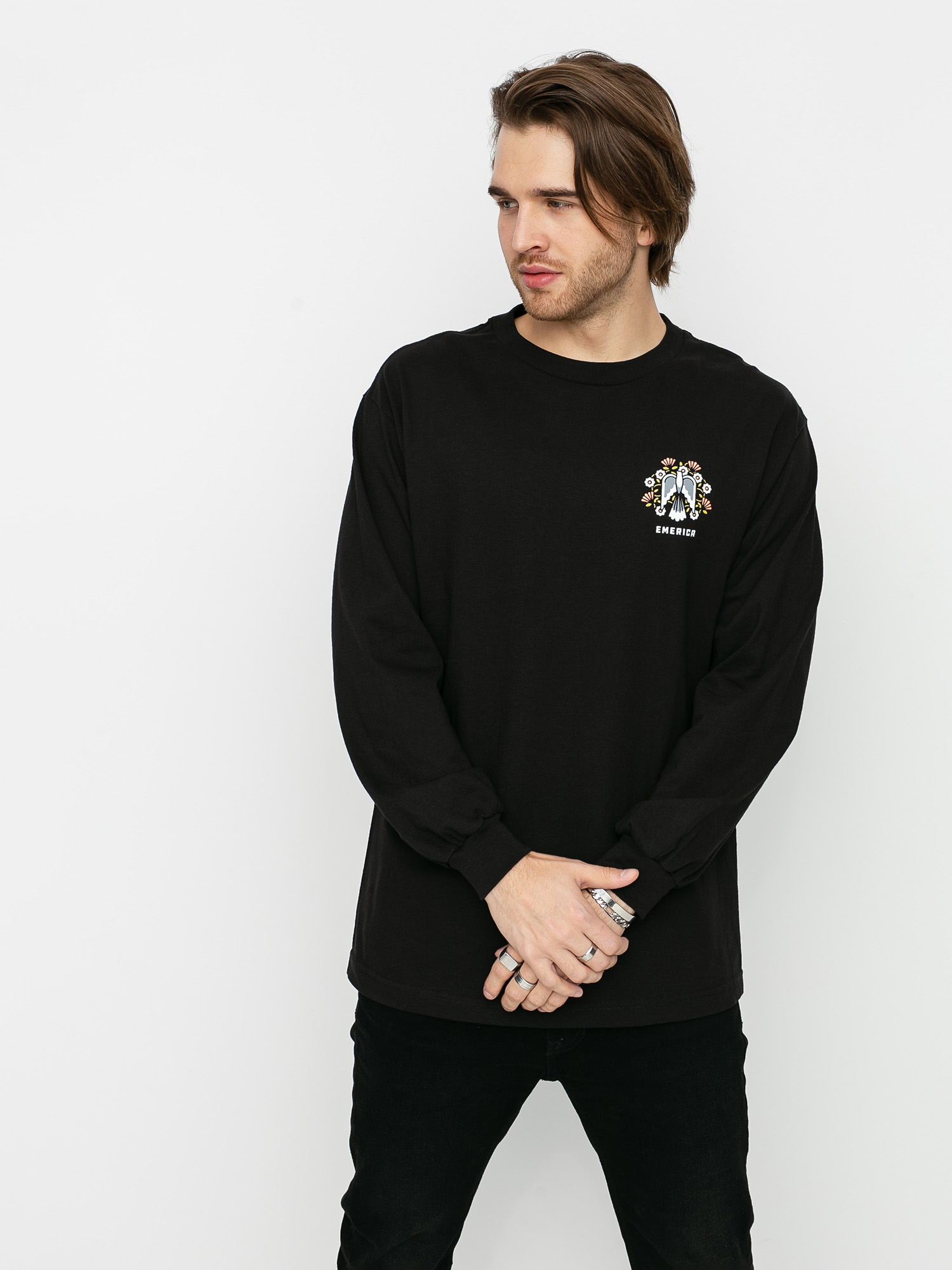Longsleeve Emerica Sasha Barr Dove (black)