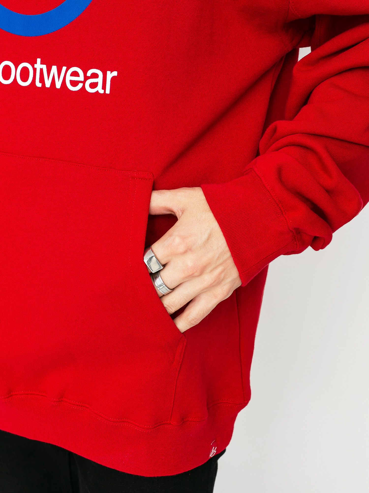 Bluza z kapturem eS Accent HD (red)