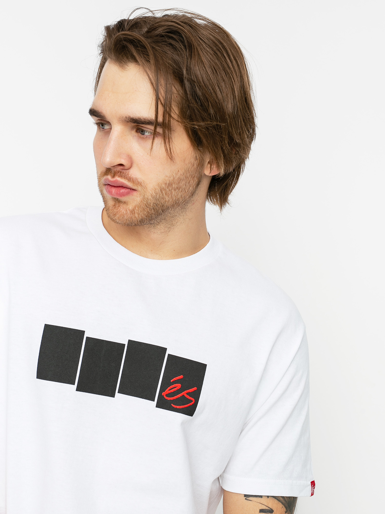 T-shirt eS Block Flag (white)