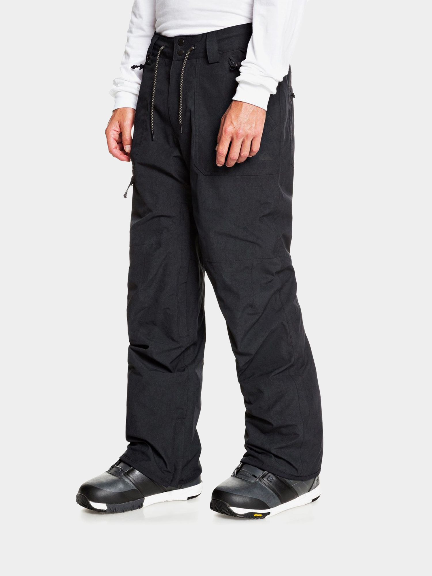 Męskie Spodnie snowboardowe Quiksilver Elmwood (true black)