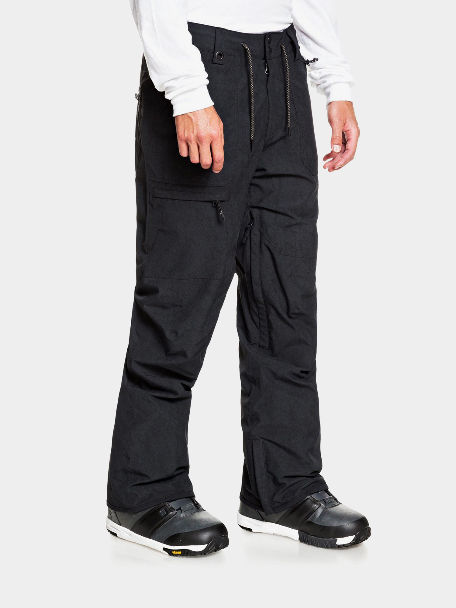 Męskie Spodnie snowboardowe Quiksilver Elmwood (true black)