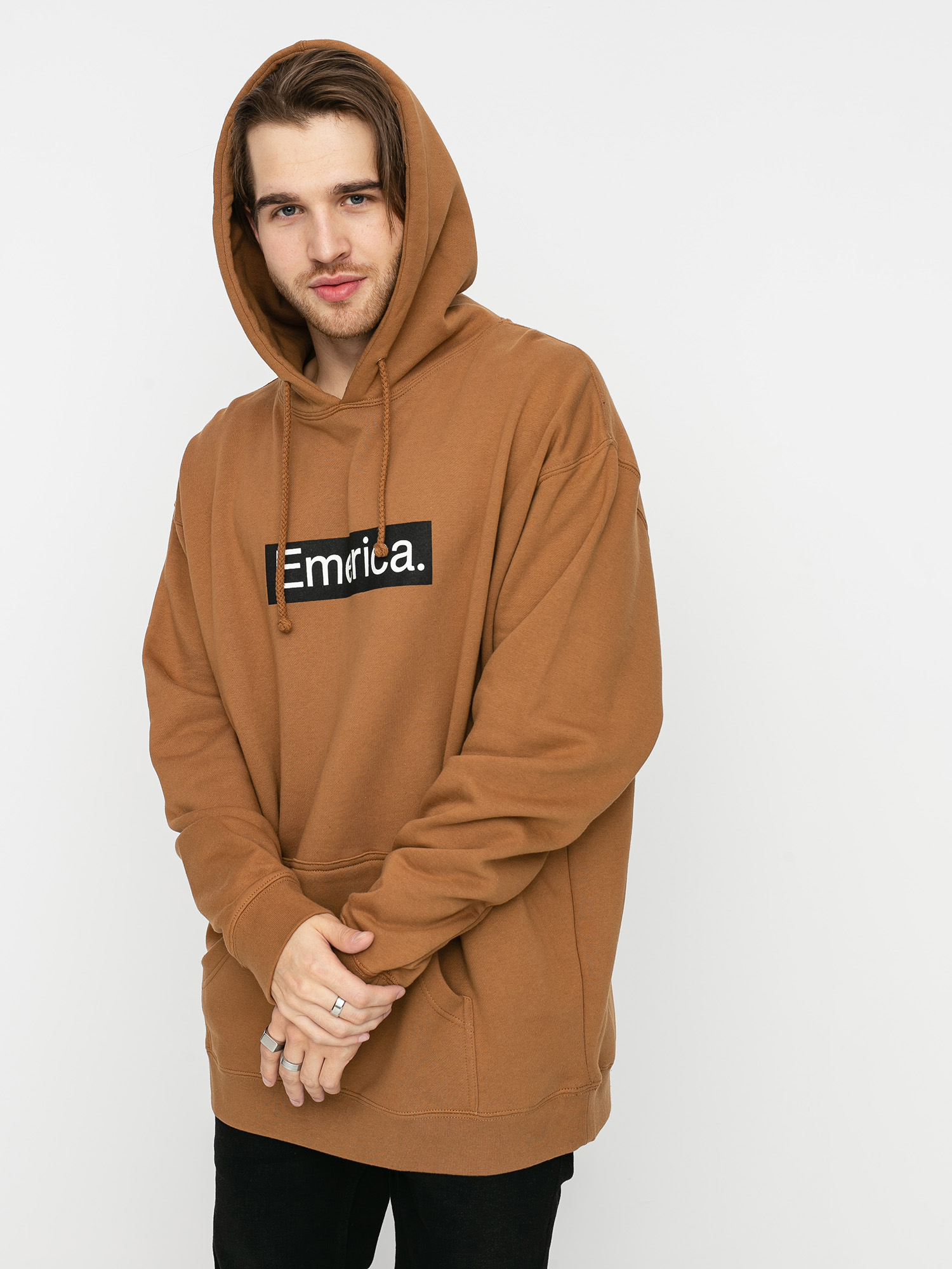 Bluza z kapturem Emerica Pure Bar HD (brown)