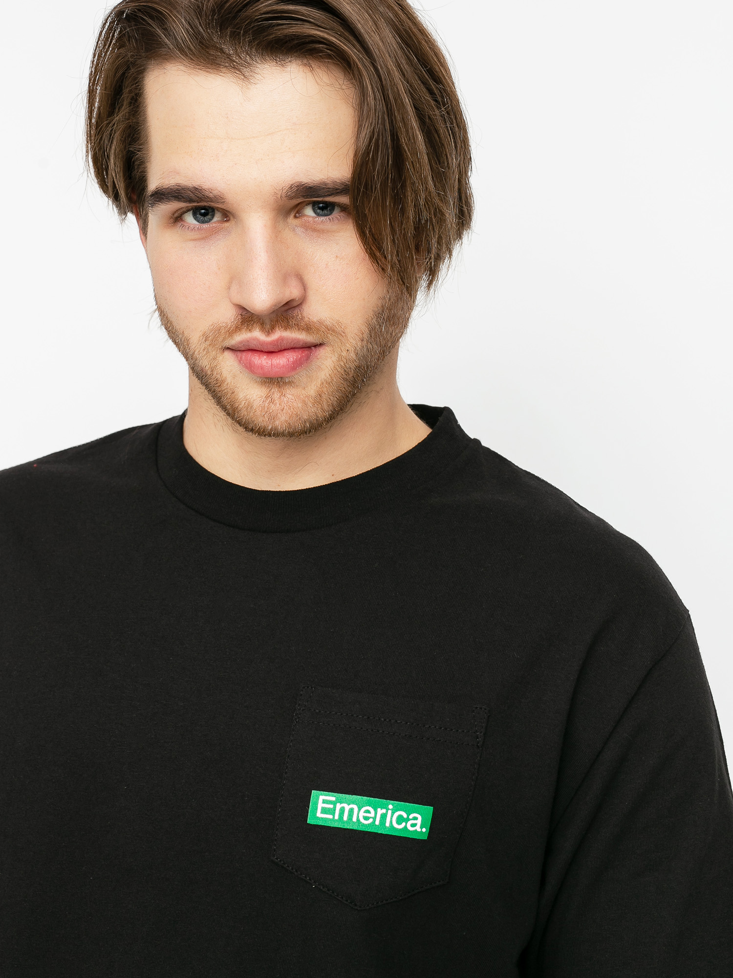T-shirt Emerica Pure Triangle Pocket (black)