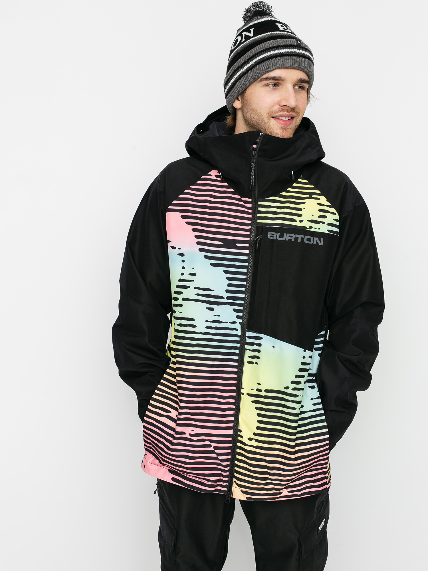 Męska Kurtka snowboardowa Burton Gore Tex Radial Insulated (instigator/true black)