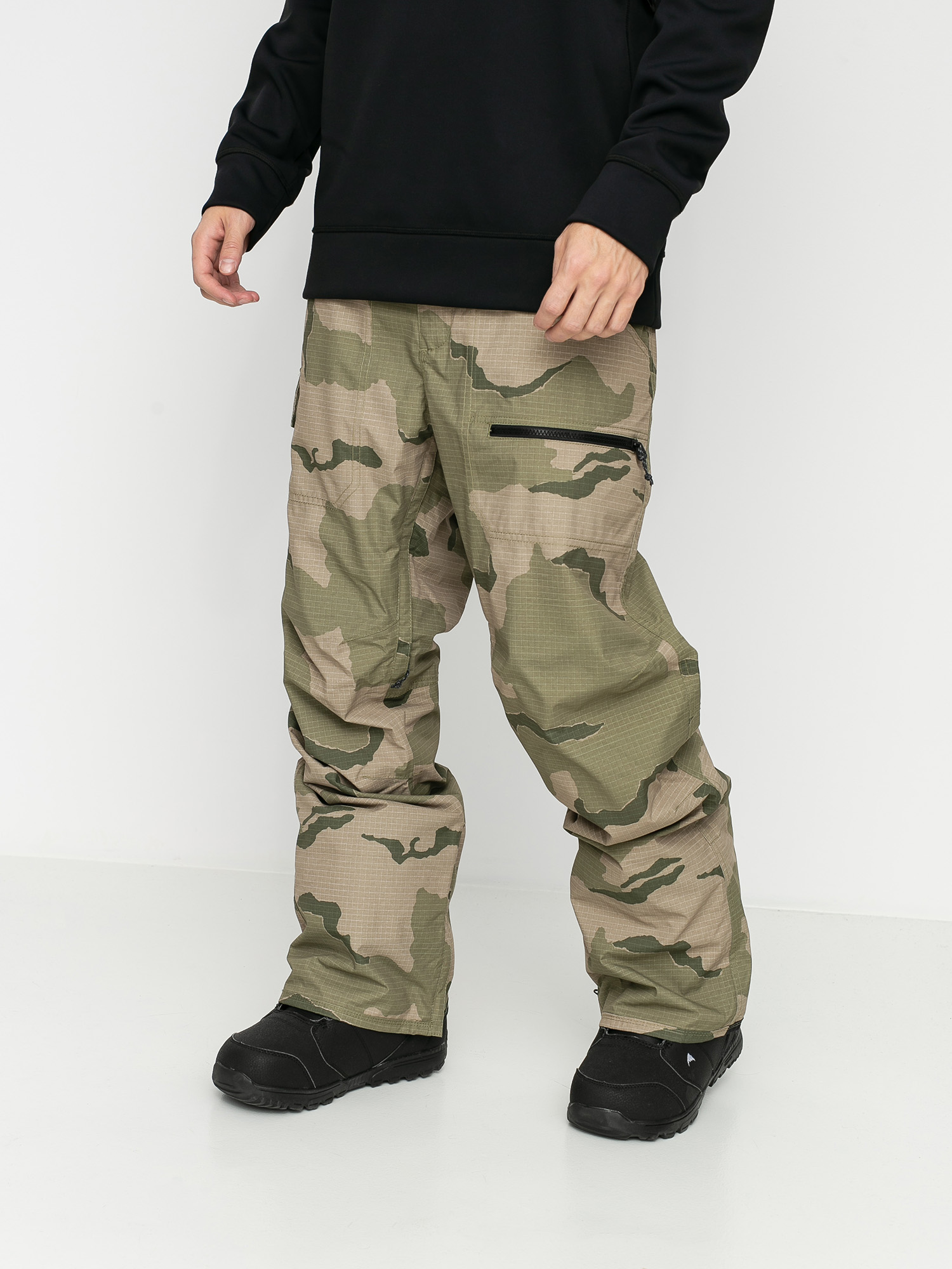 Męskie Spodnie snowboardowe Burton Covert (barren camo)