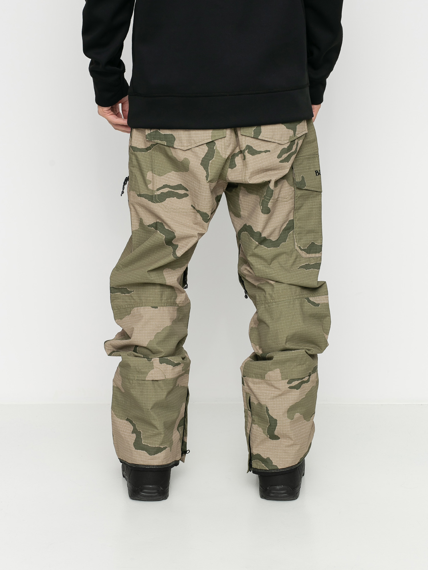 Męskie Spodnie snowboardowe Burton Covert (barren camo)