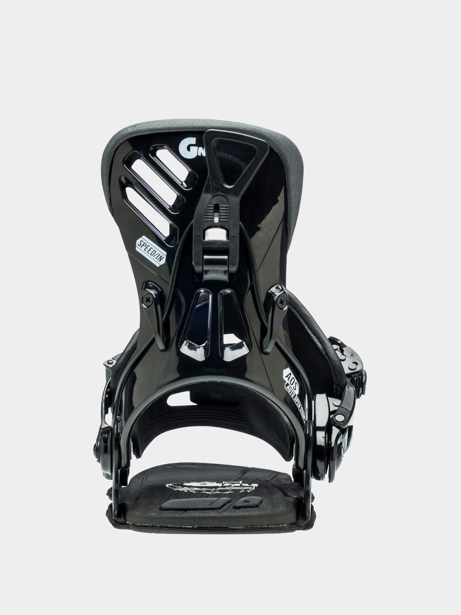 Męskie Wiązania snowboardowe Gnu Freedom (black)