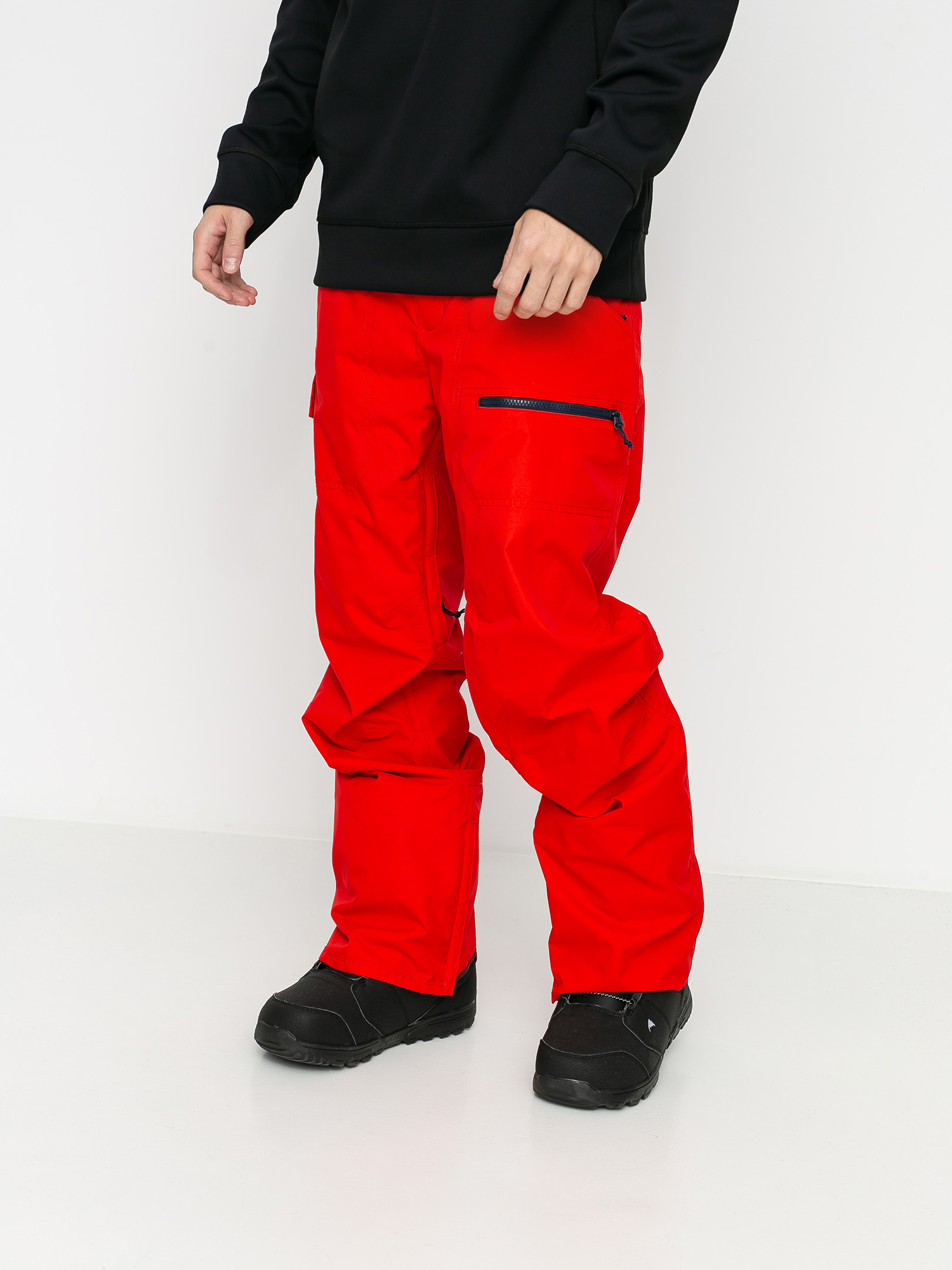 Męskie Spodnie snowboardowe Burton Covert (flame scarlet)