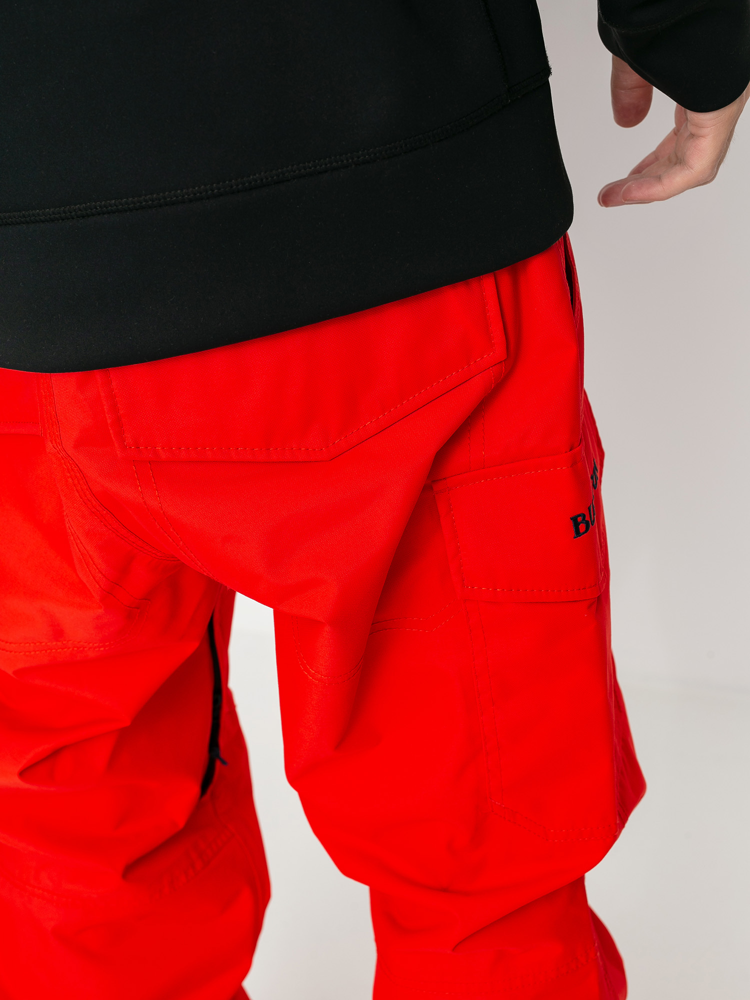Męskie Spodnie snowboardowe Burton Covert (flame scarlet)