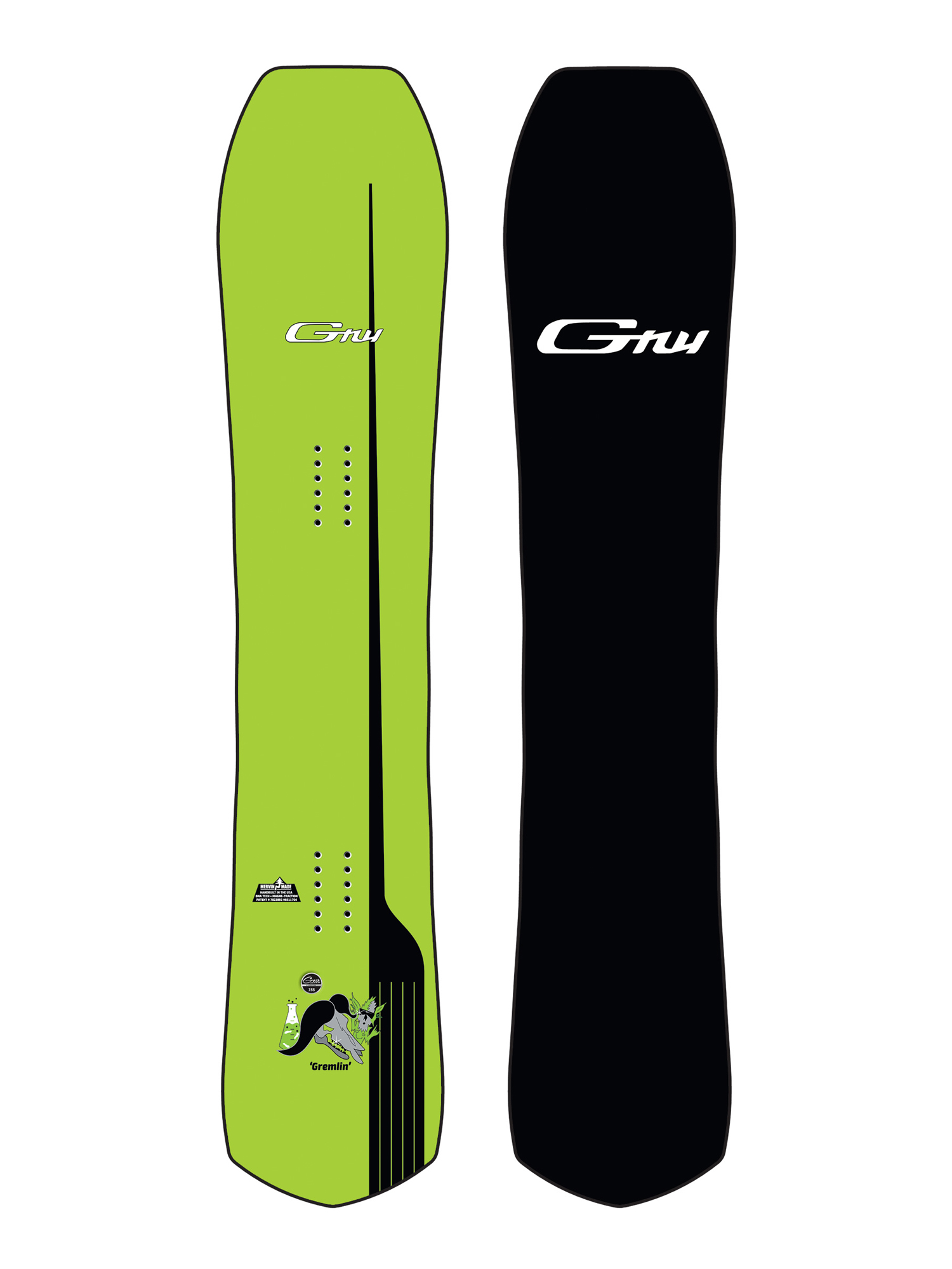 Męska Deska snowboardowa Gnu Gremlin
