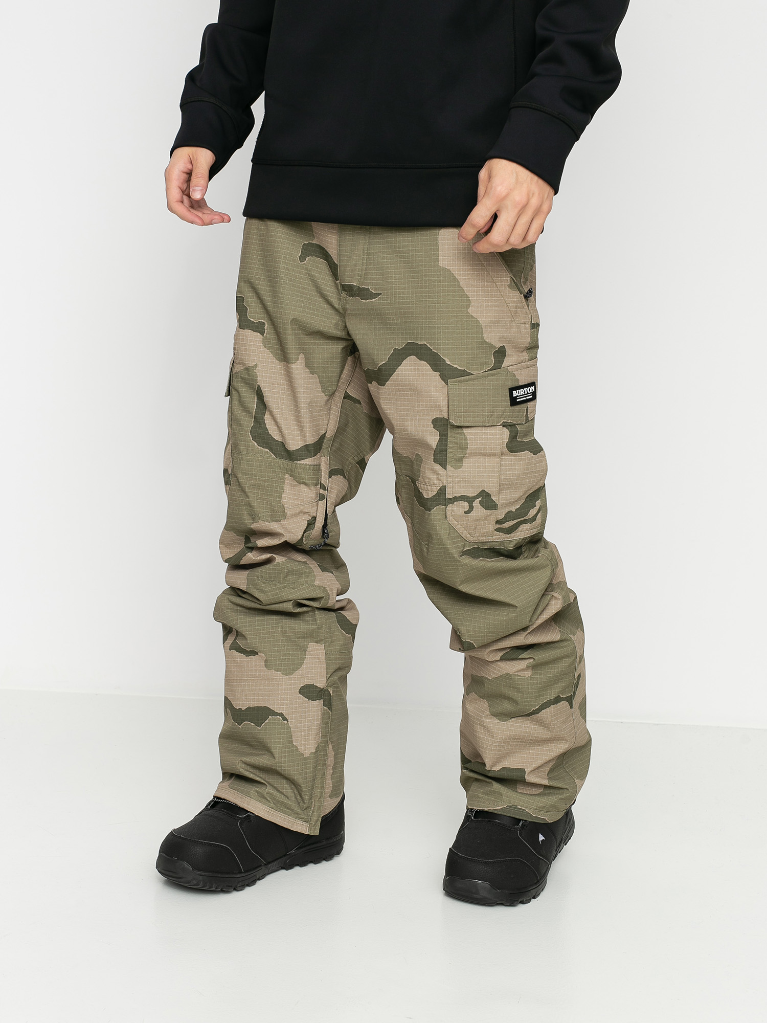Męskie Spodnie snowboardowe Burton Cargo (barren camo)