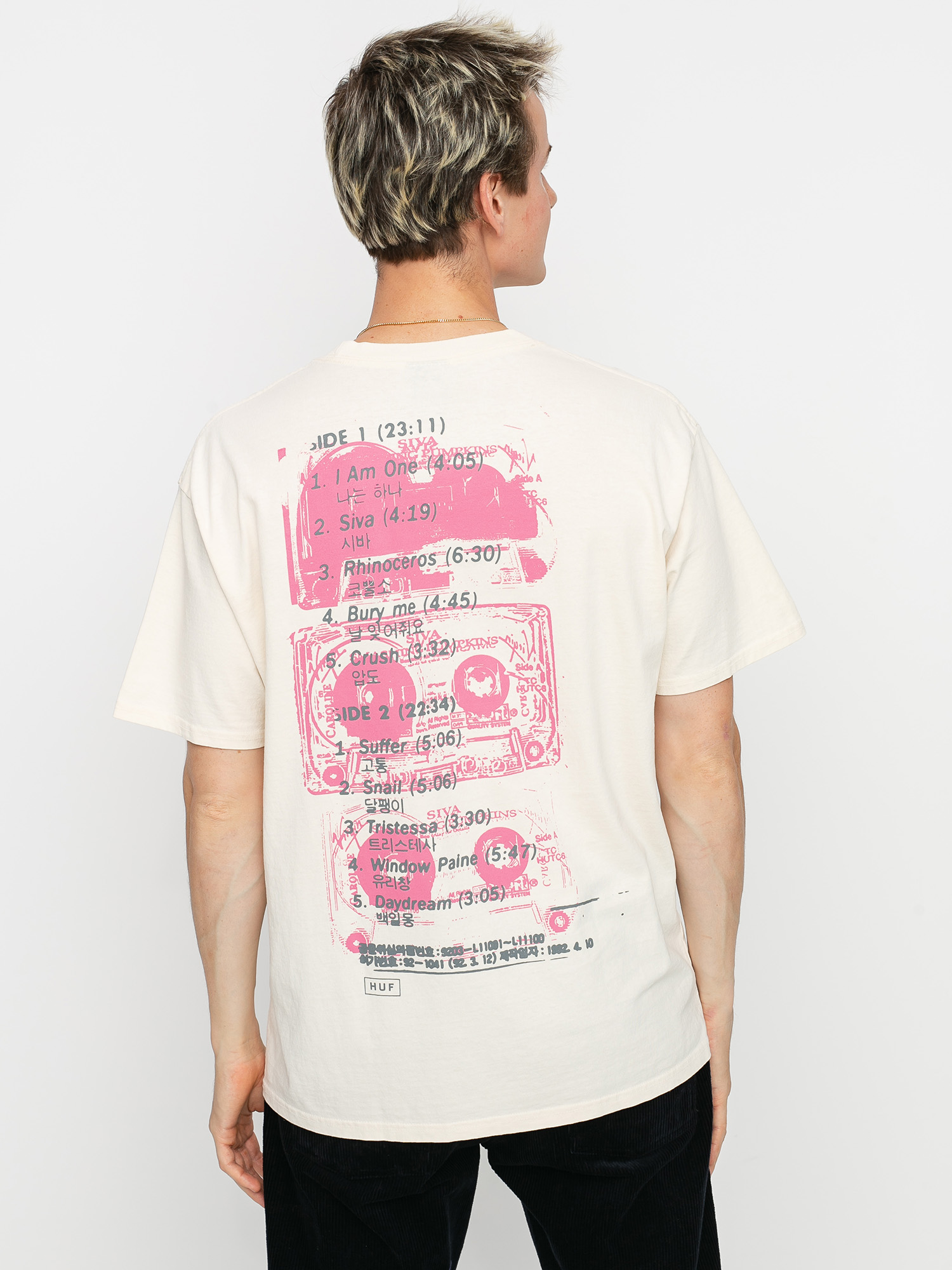 T-shirt HUF X The Smashing Pumpkins Window Paine (natural)