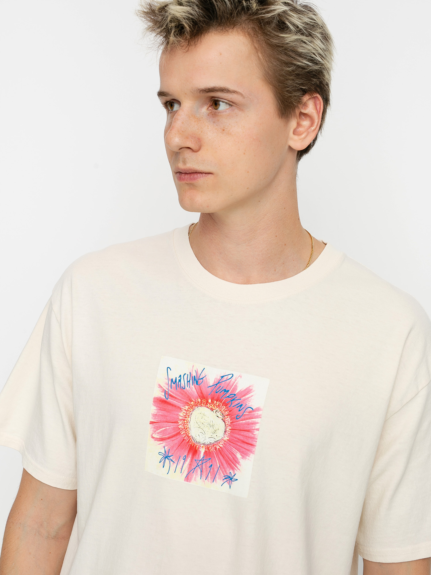 T-shirt HUF X The Smashing Pumpkins Window Paine (natural)