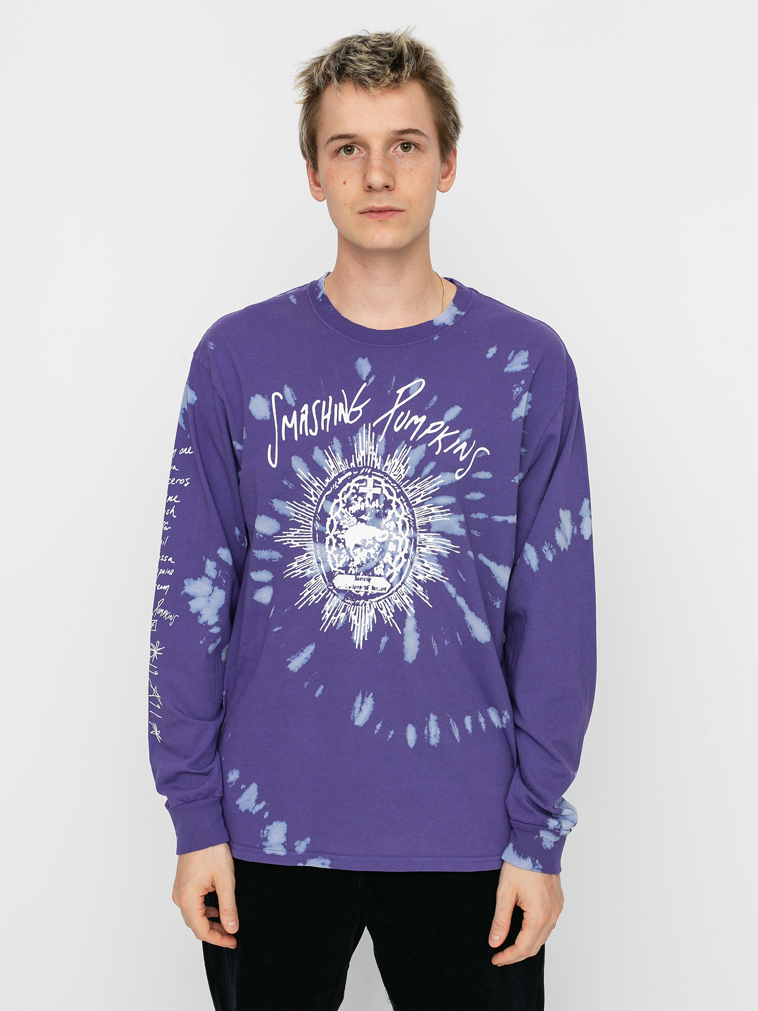 Longsleeve HUF X The Smashing Pumpkins Siva (violet)