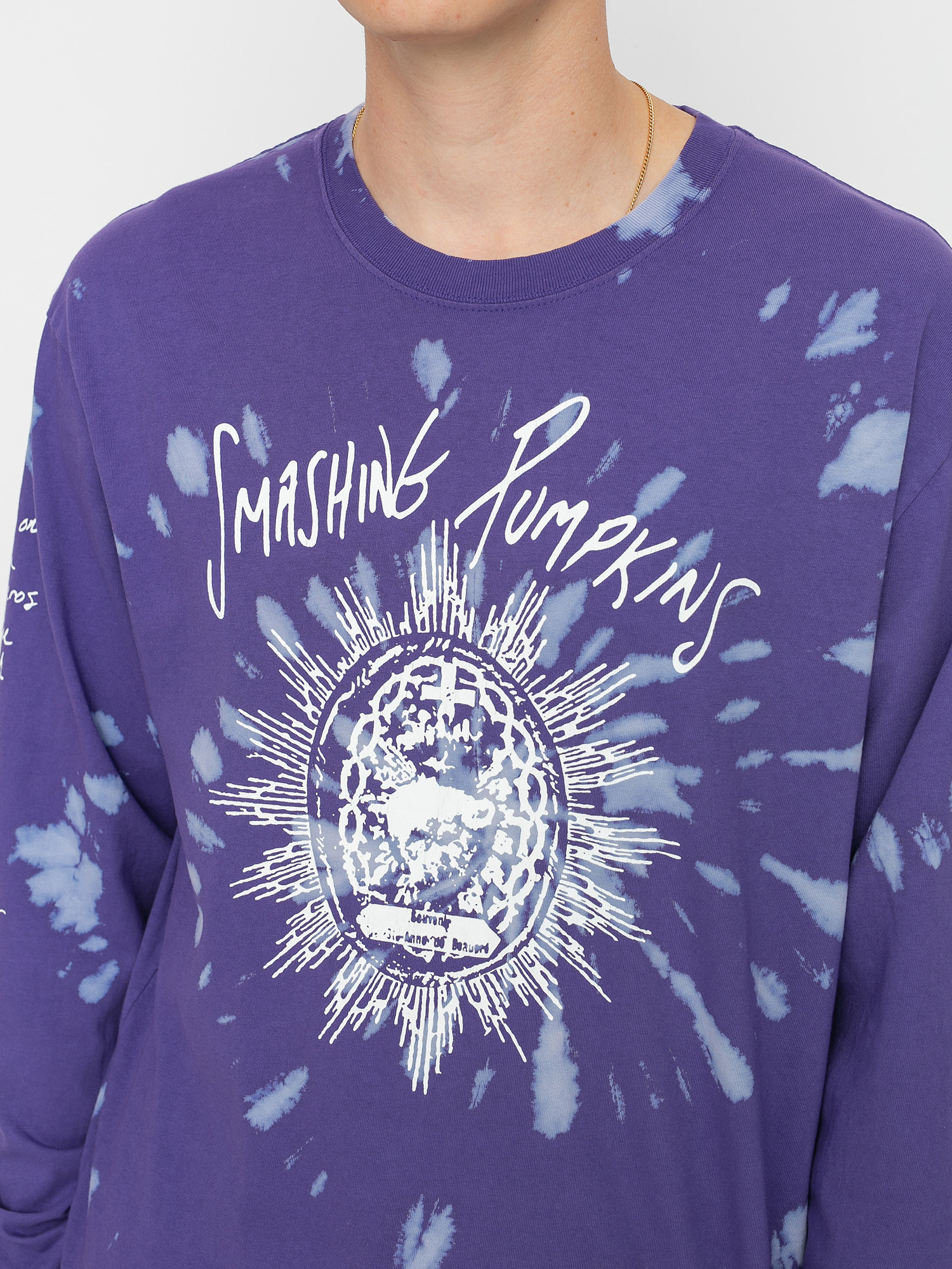 Longsleeve HUF X The Smashing Pumpkins Siva (violet)