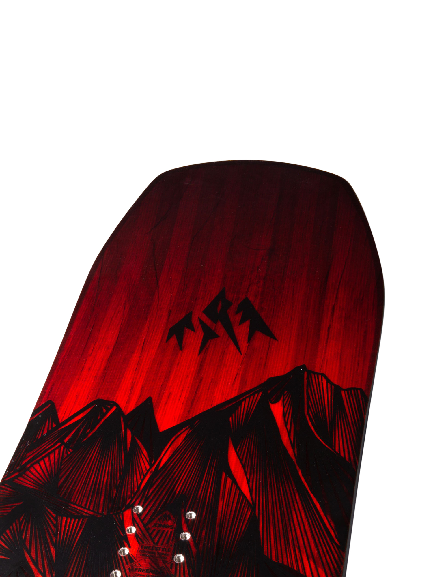 Deska snowboardowa Jones Snowboards Mountain Twin (red/black)