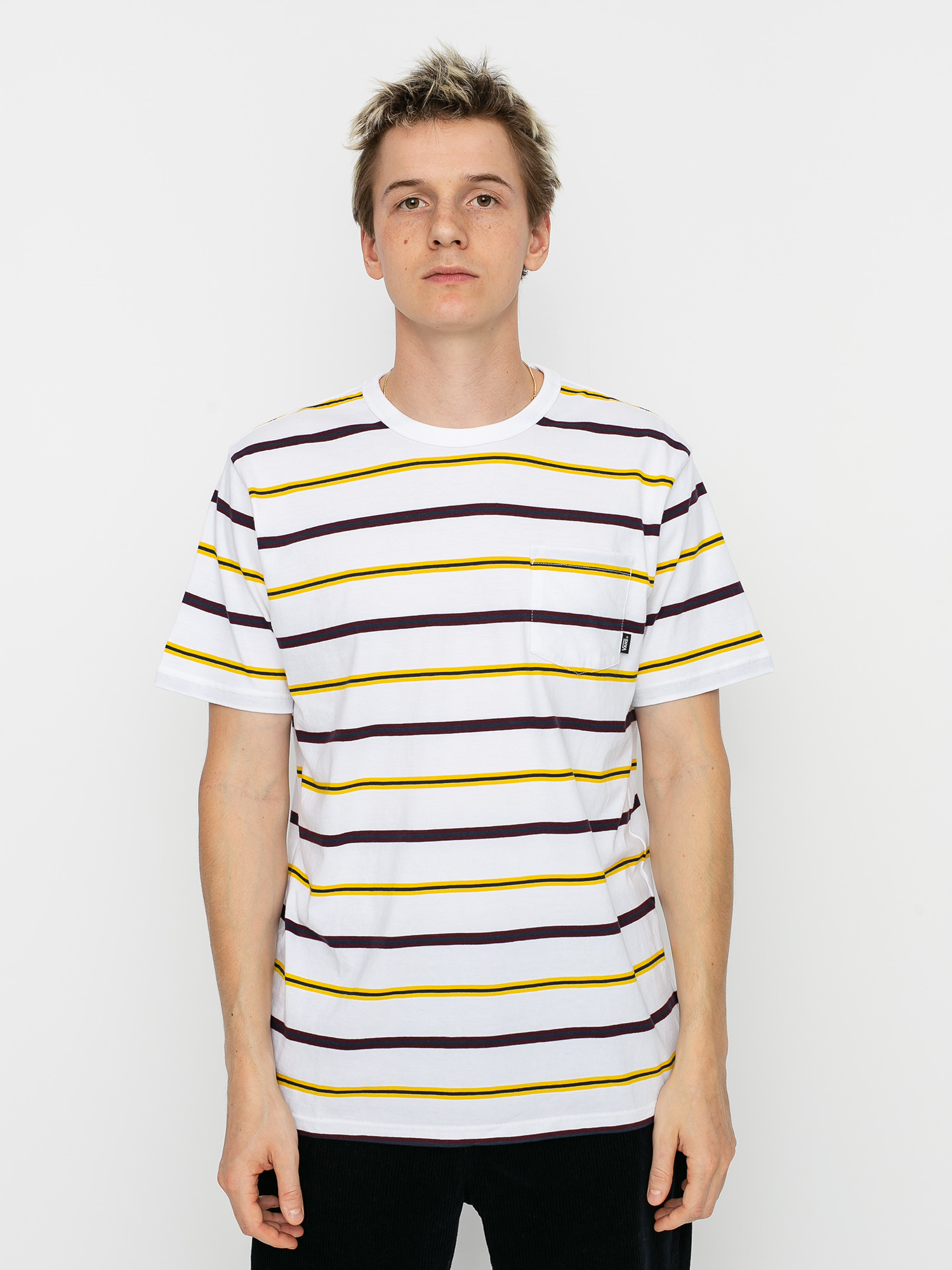 T-shirt Vans Condit Stripe (white)