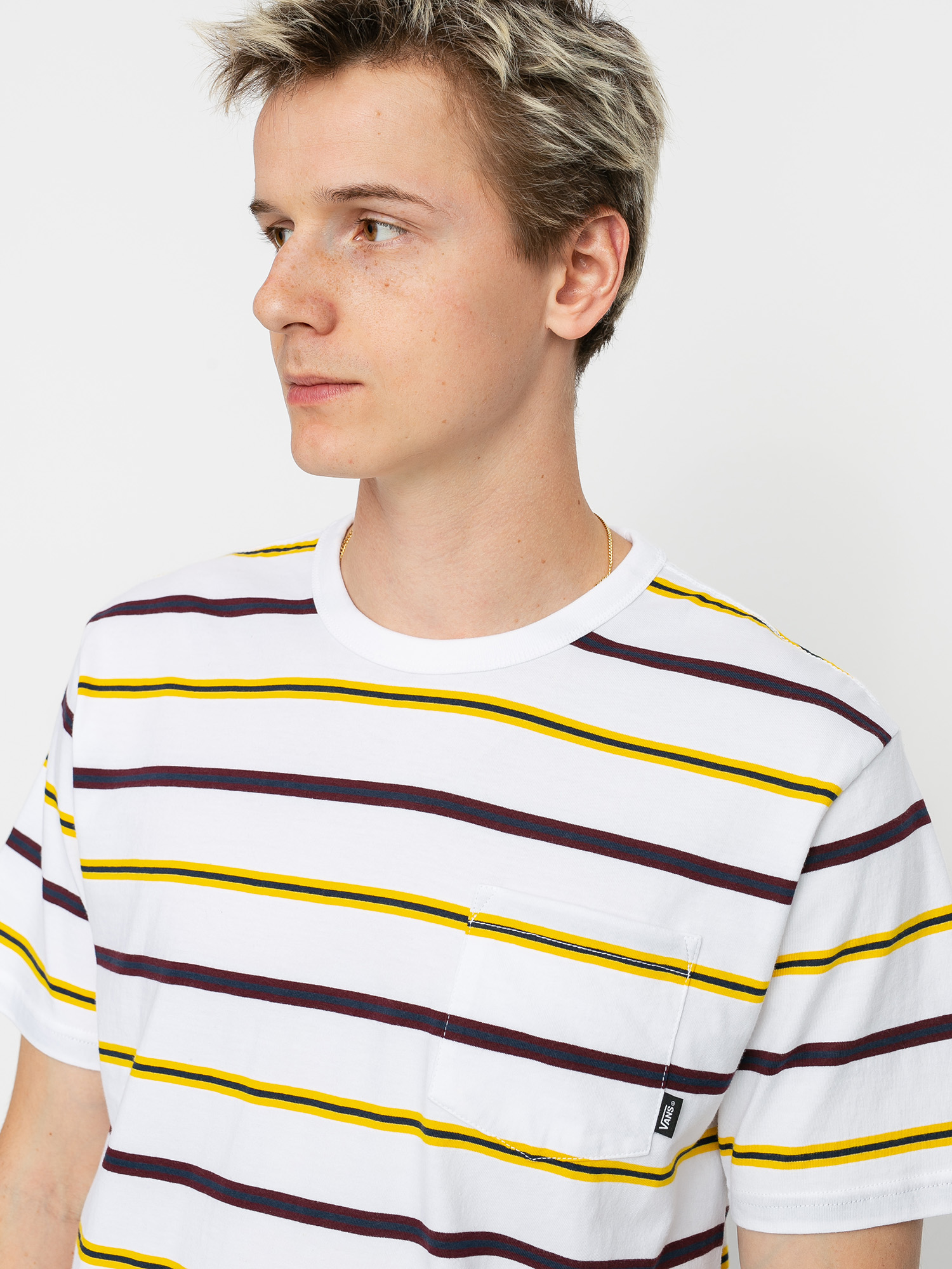 T-shirt Vans Condit Stripe (white)