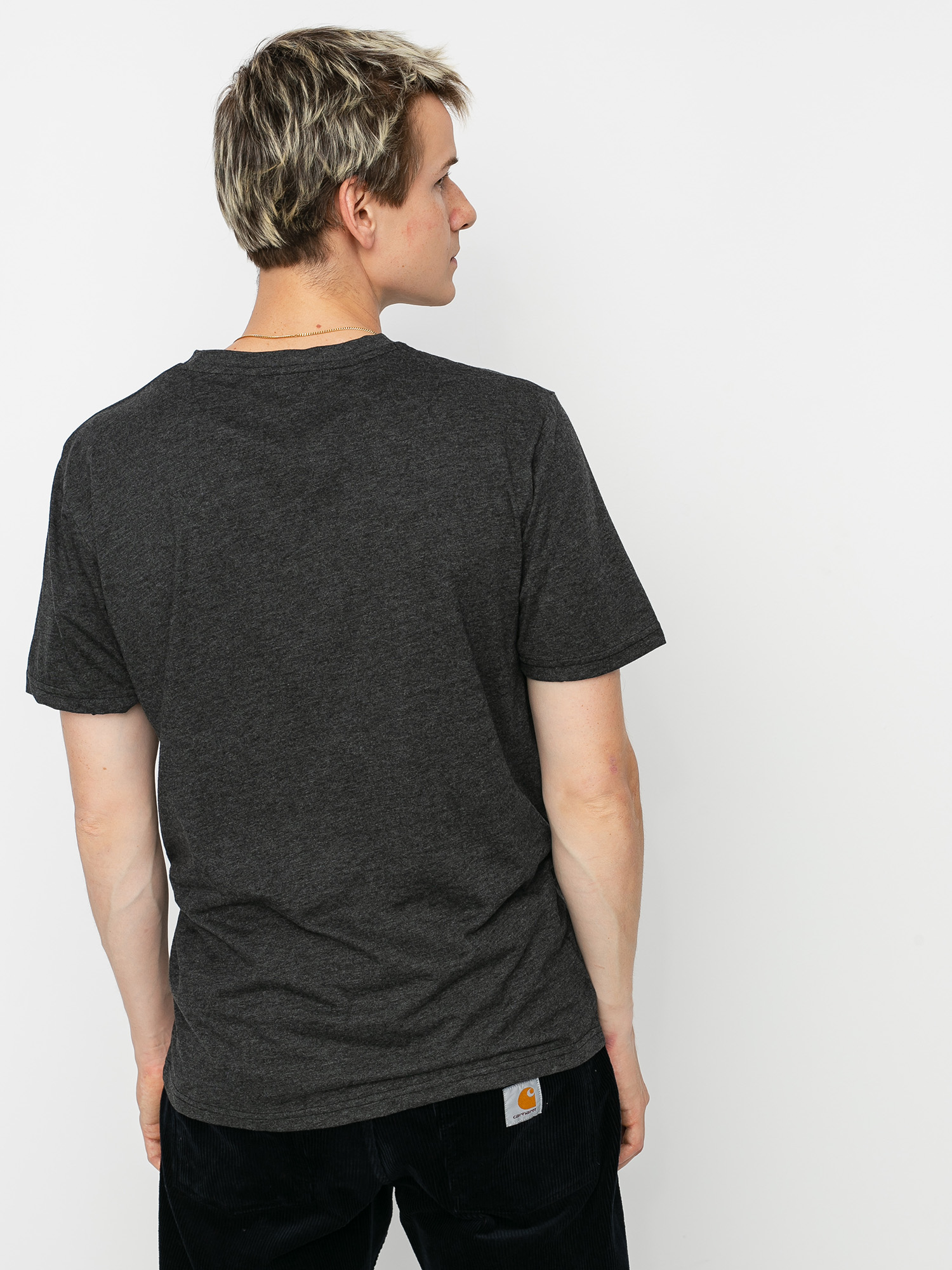 T-shirt Volcom Trepid Hth (heather black)