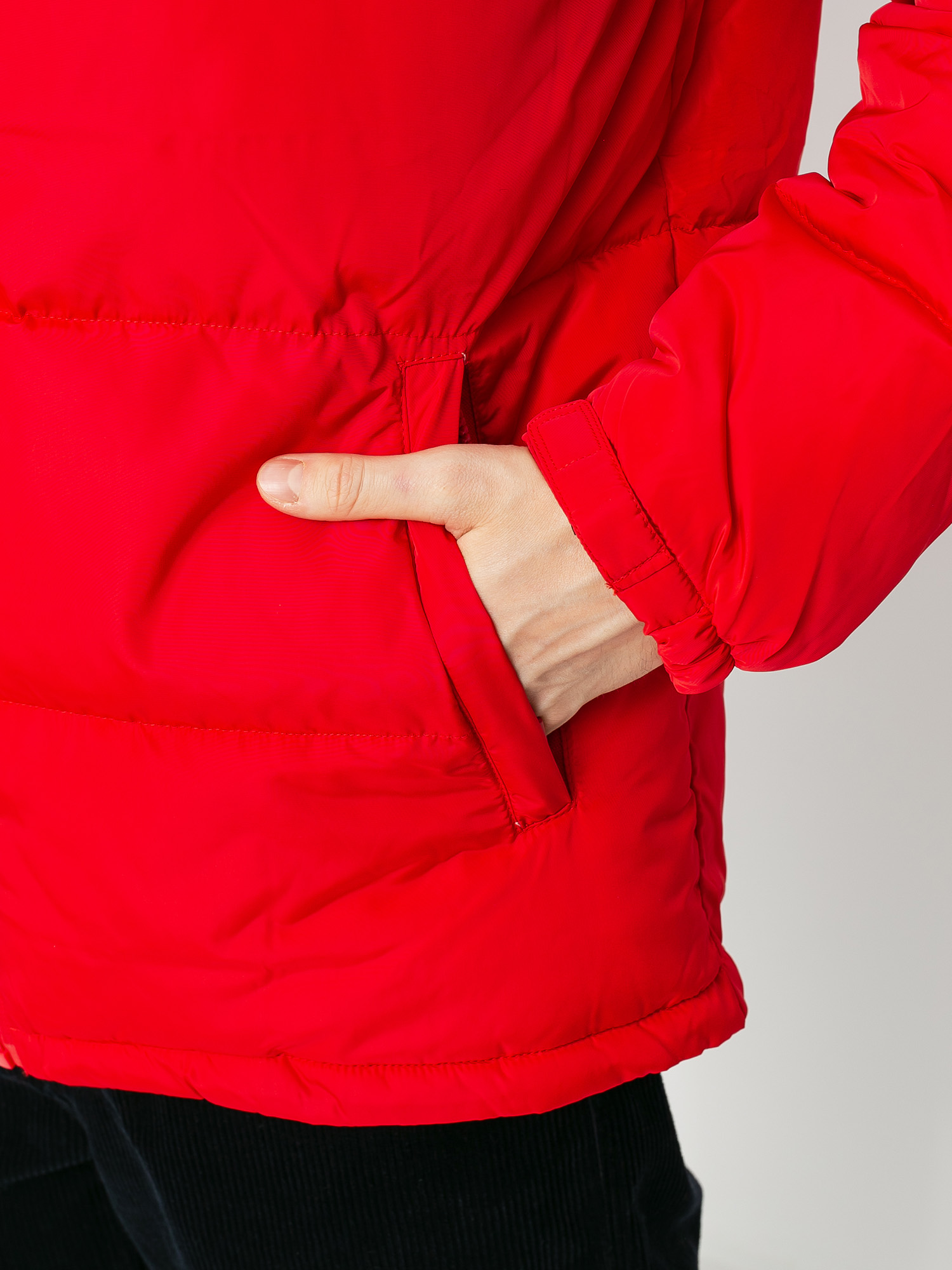 Kurtka Prosto Winter Adament (red/black)