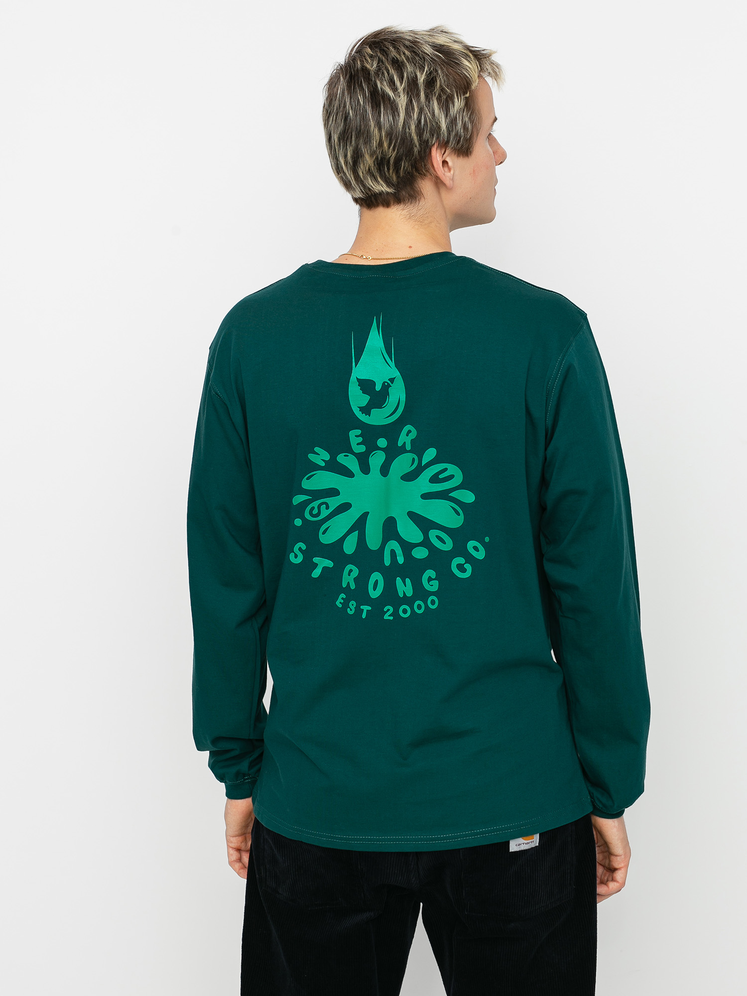 Longsleeve Nervous Drop (green)