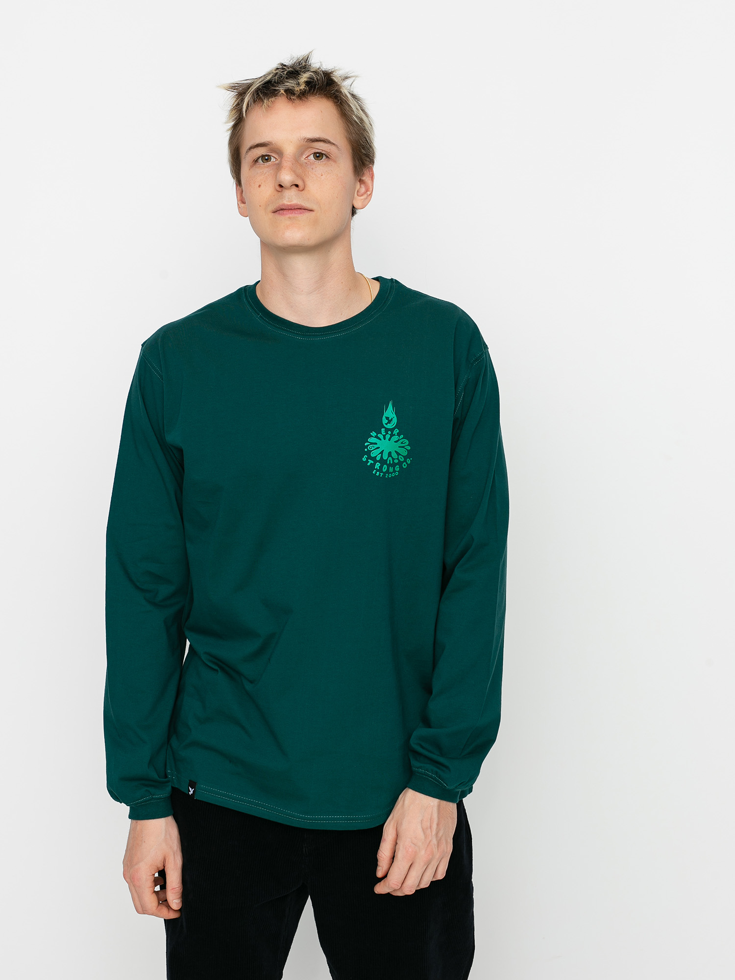 Longsleeve Nervous Drop (green)