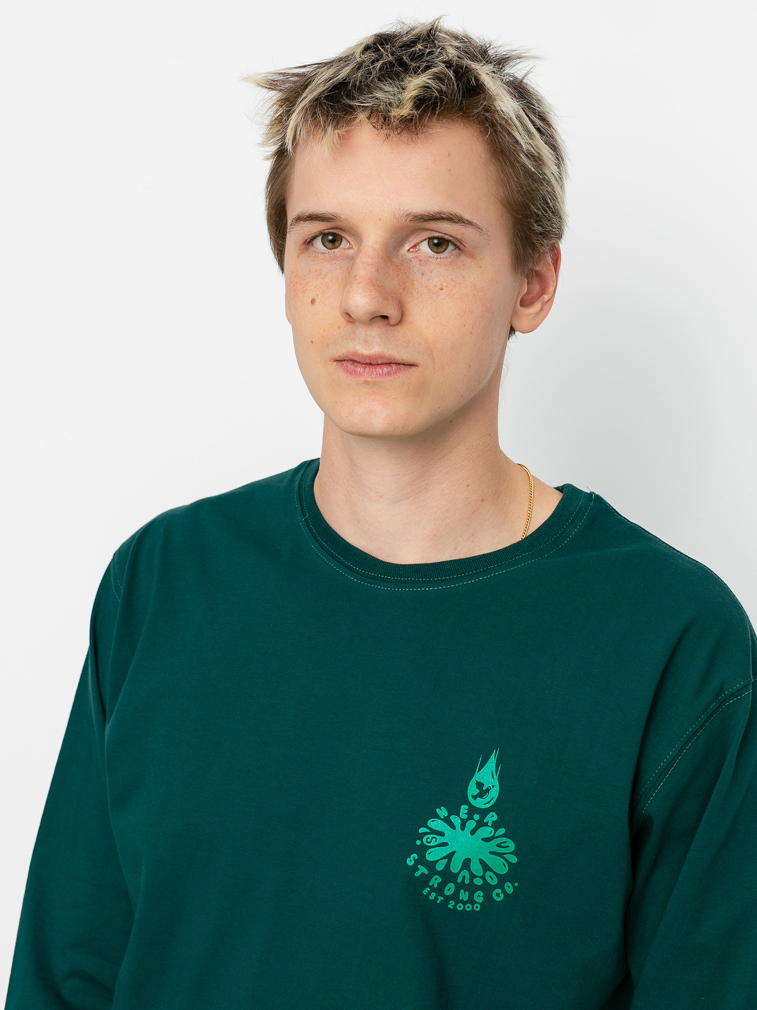 Longsleeve Nervous Drop (green)