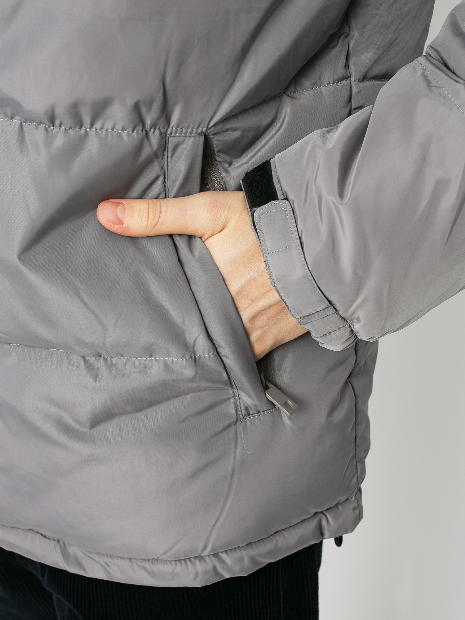 Kurtka Prosto Winter Adament (black/grey)