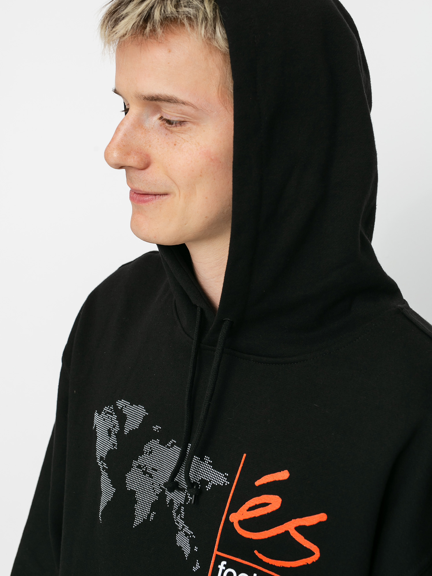 Bluza z kapturem eS Digi Map HD (black)