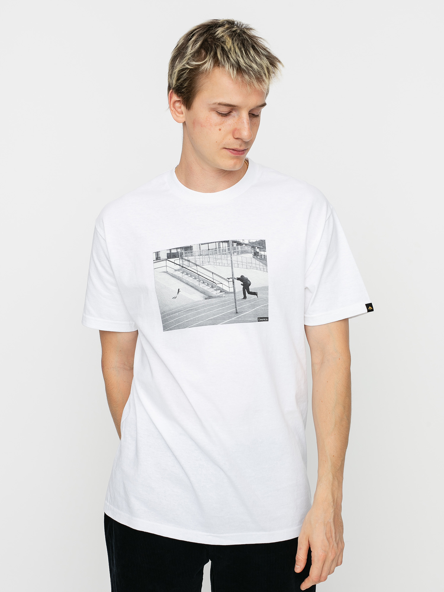 T-shirt Emerica Focused Photo (white)